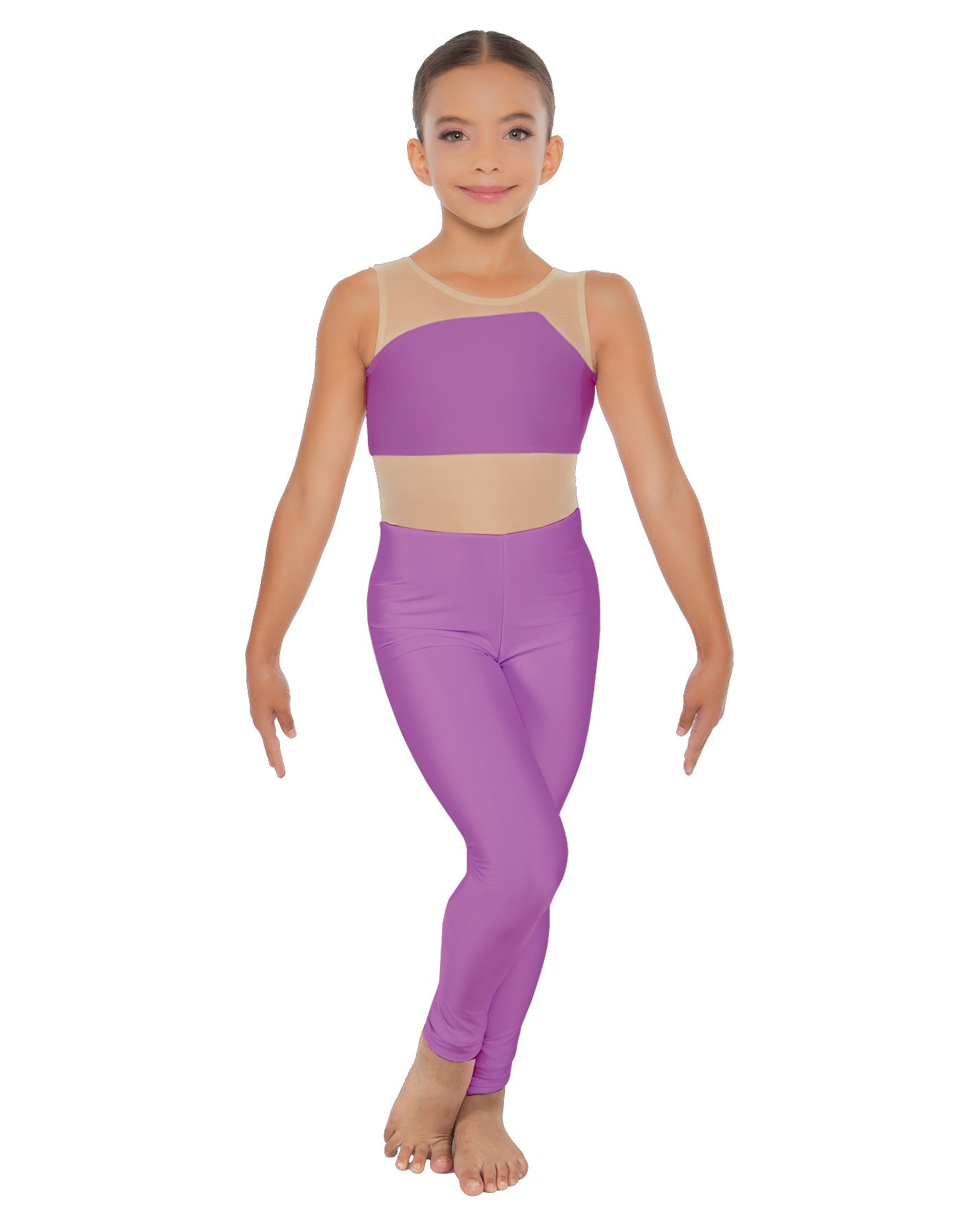 Solid Lycra Defined Unitard