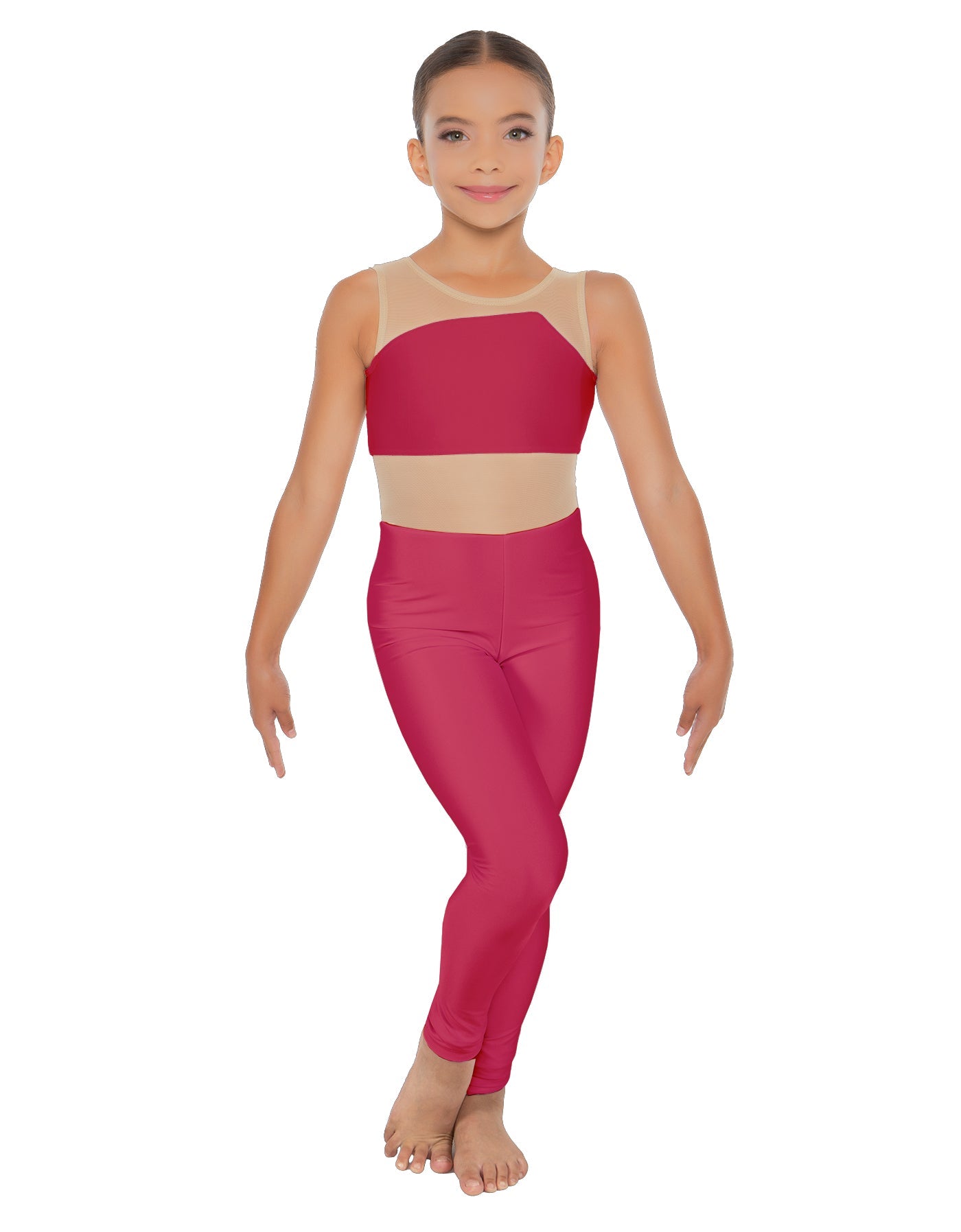 Solid Lycra Defined Unitard