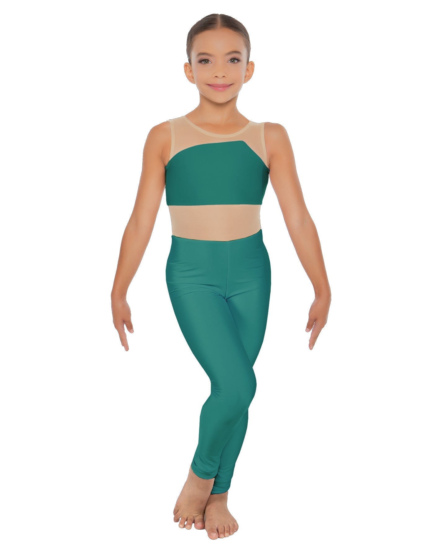 Solid Lycra Defined Unitard