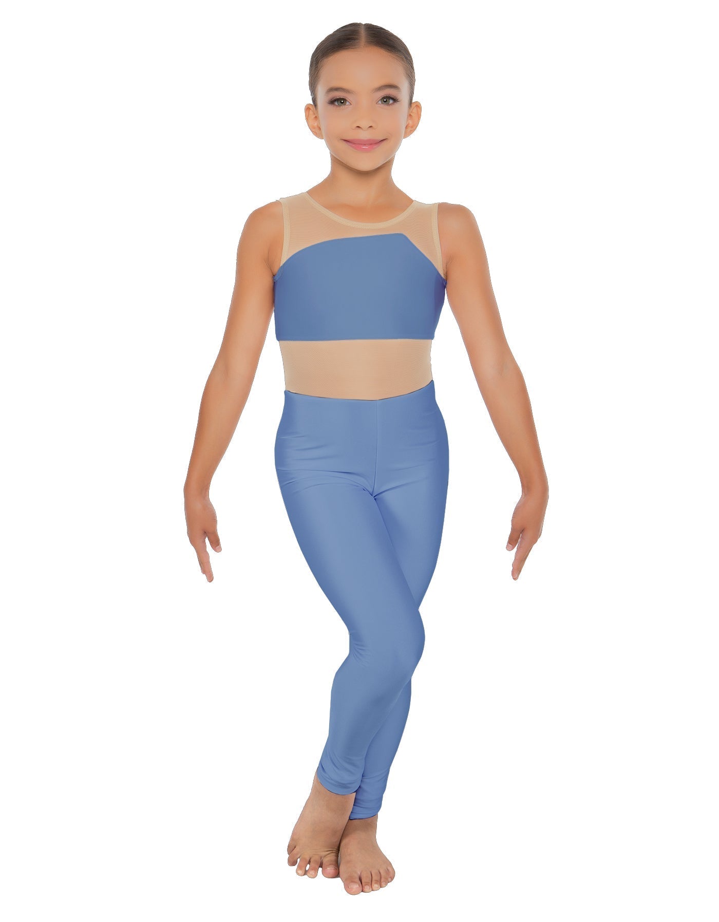 Solid Lycra Defined Unitard