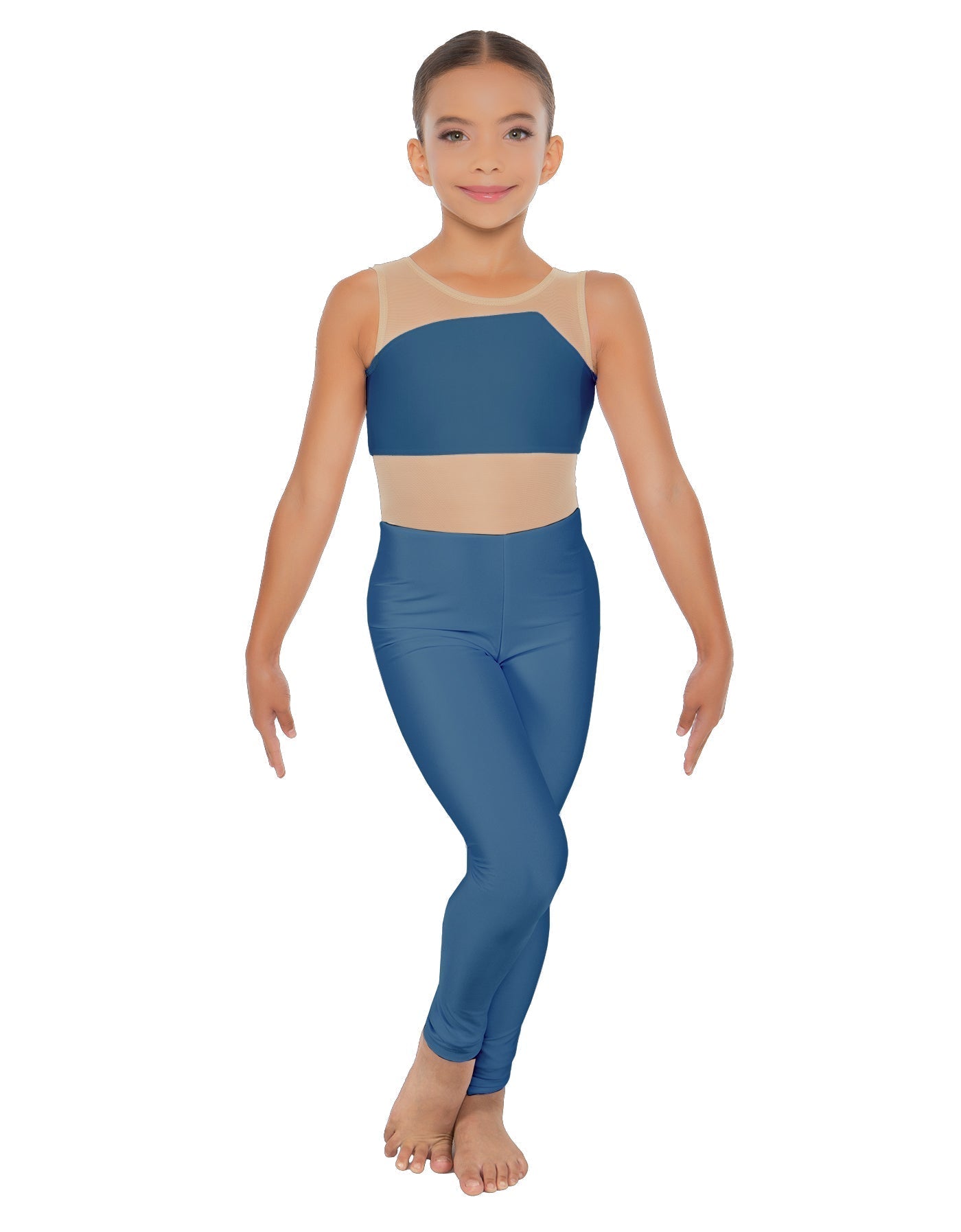 Solid Lycra Defined Unitard