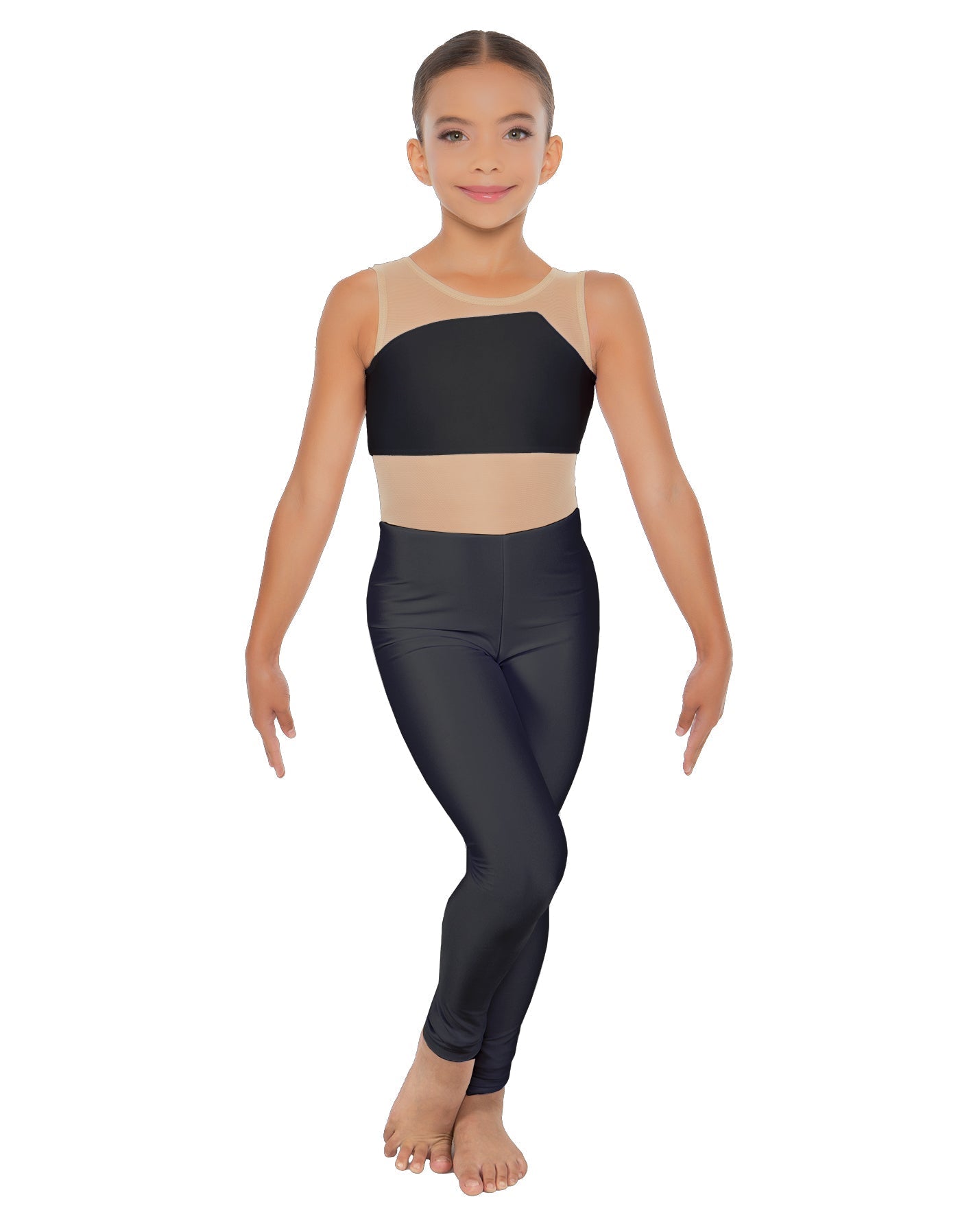 Solid Lycra Defined Unitard