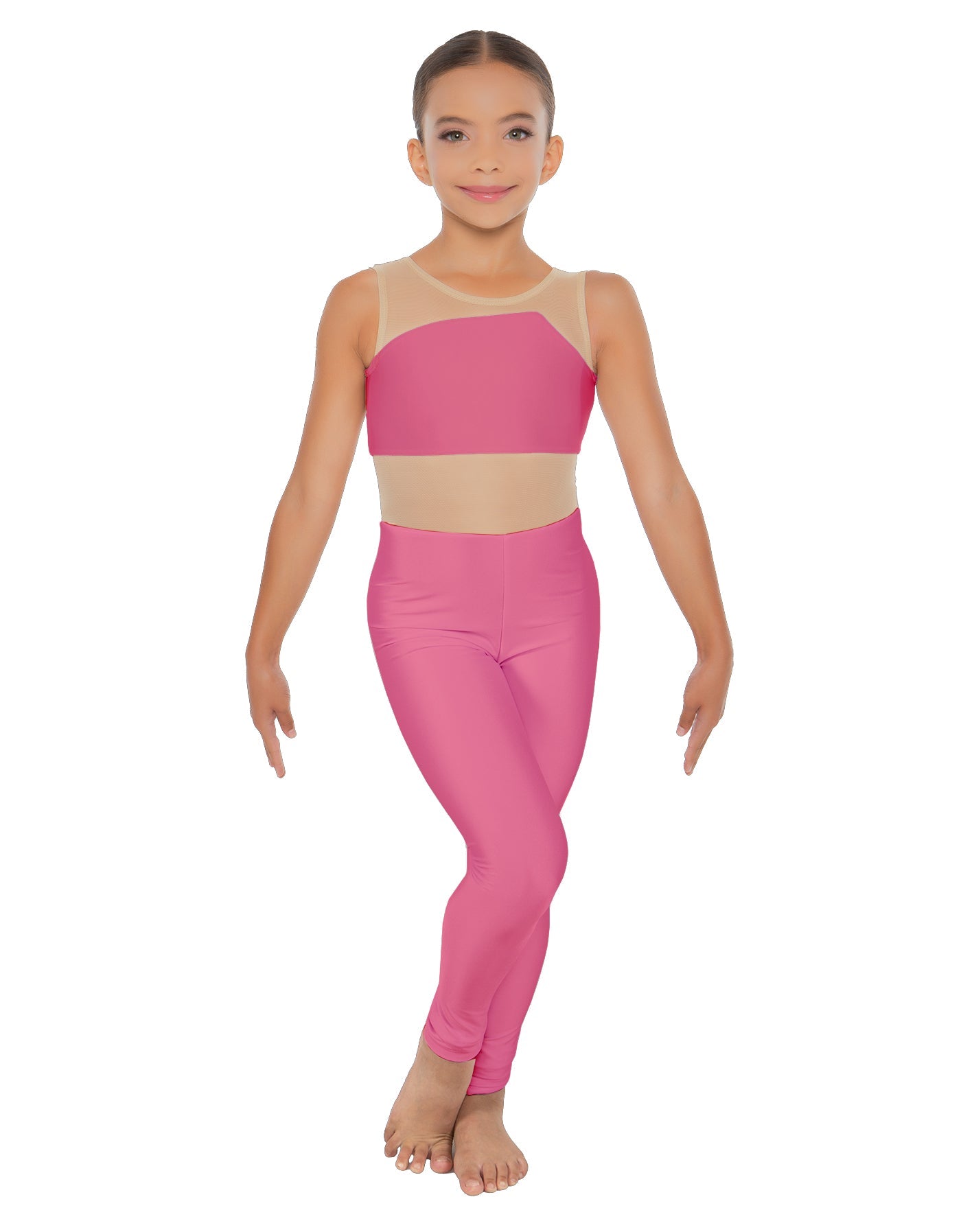 Solid Lycra Defined Unitard