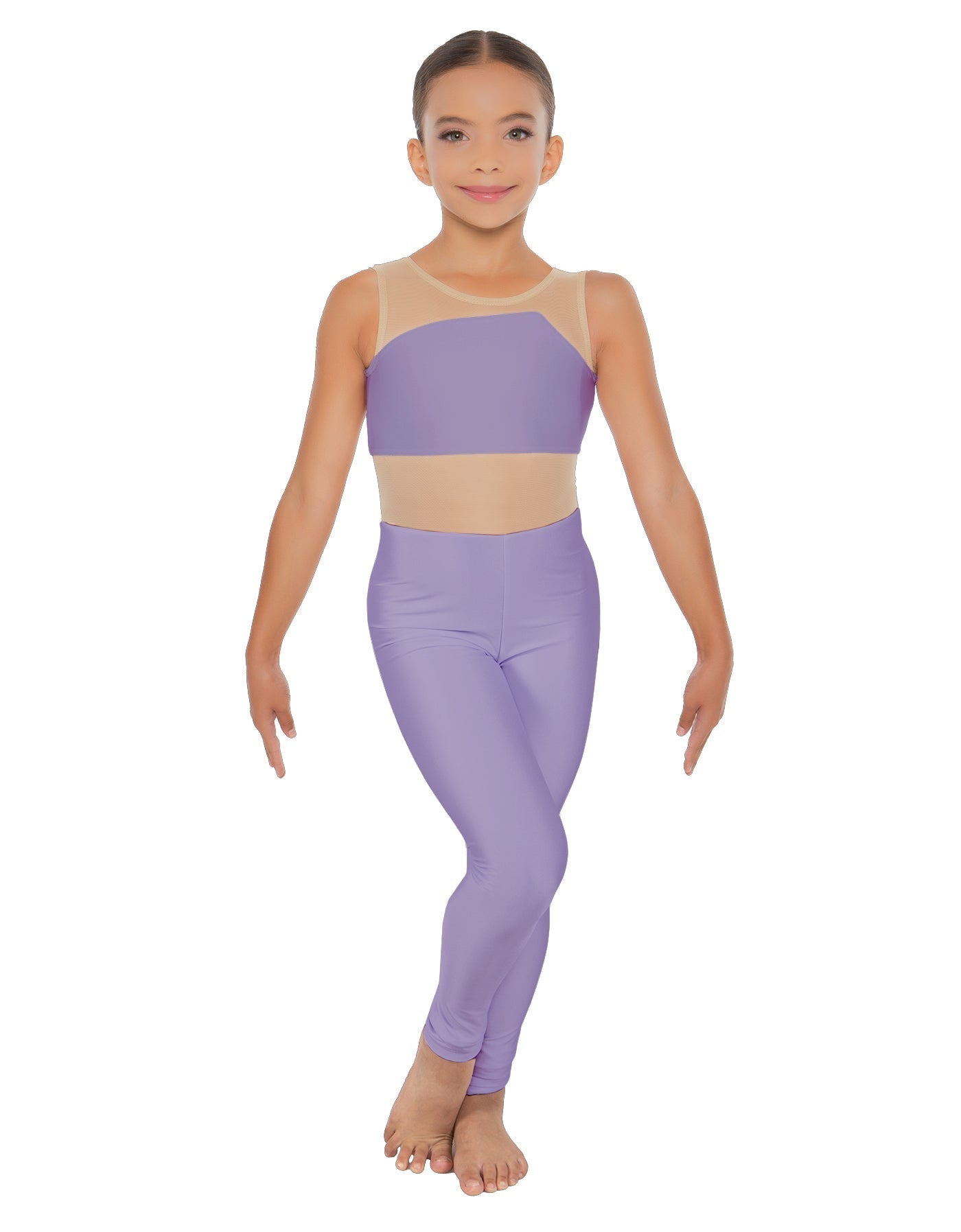 Solid Lycra Defined Unitard