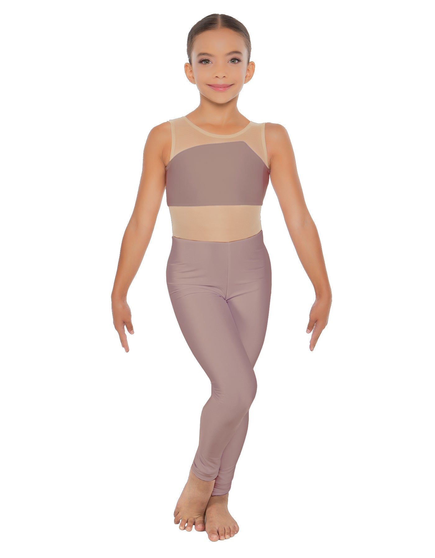 Solid Lycra Defined Unitard