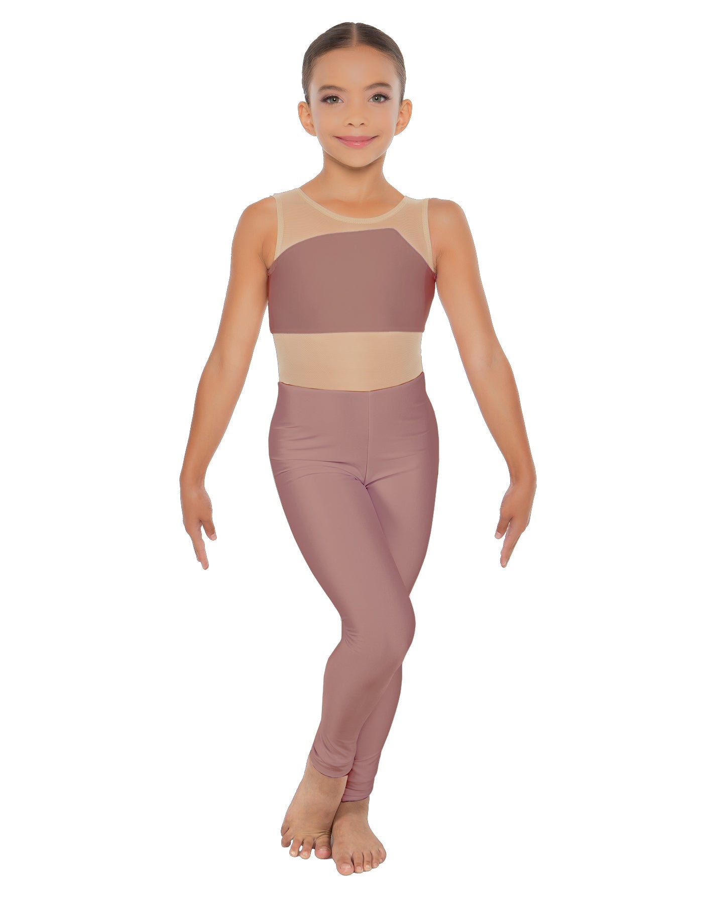 Solid Lycra Defined Unitard