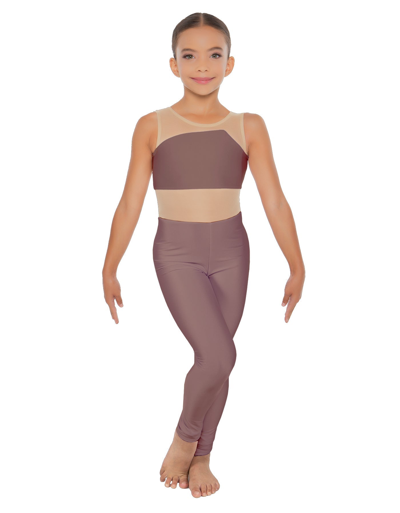 Solid Lycra Defined Unitard