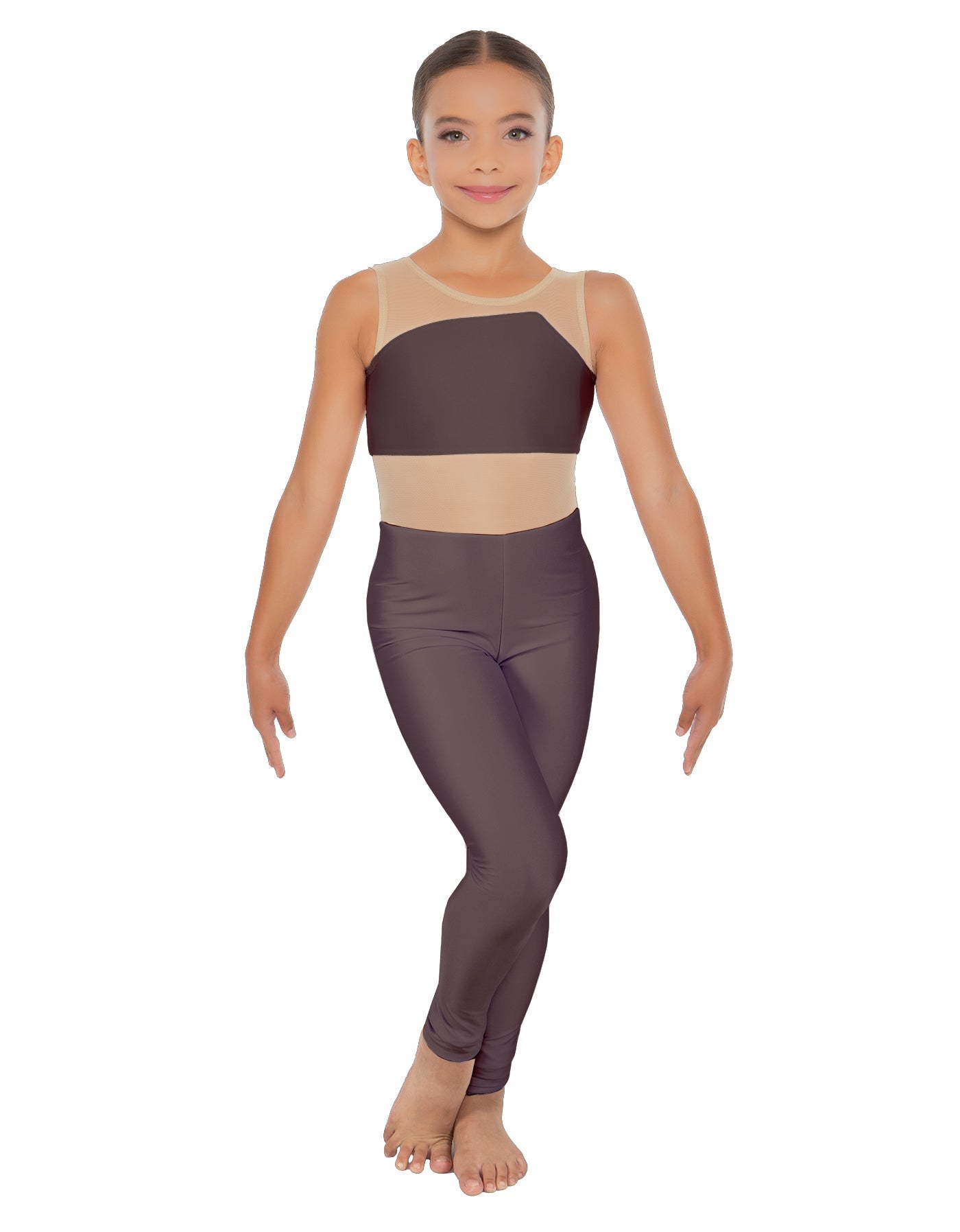 Solid Lycra Defined Unitard