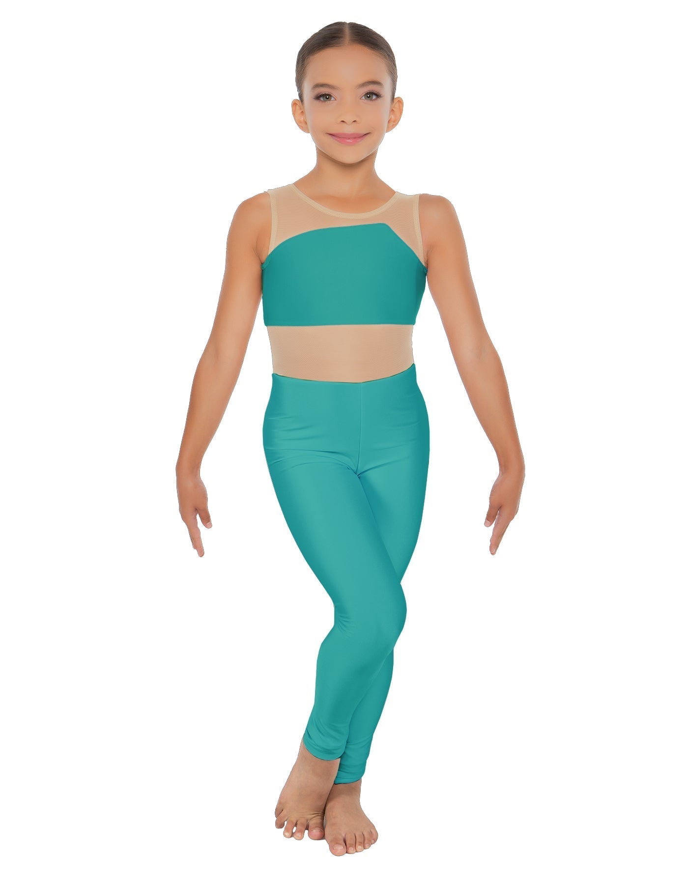 Solid Lycra Defined Unitard