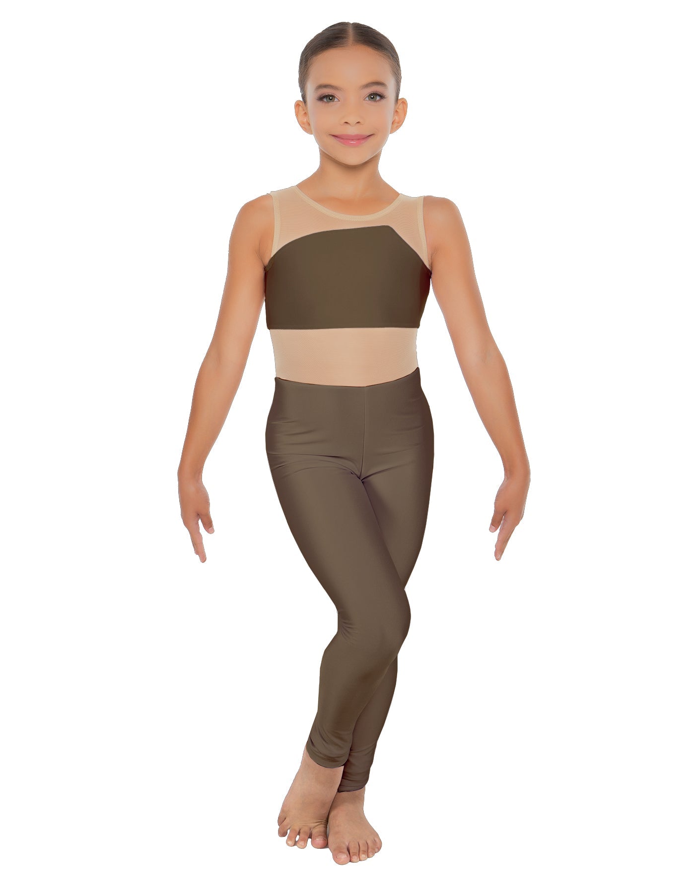Solid Lycra Defined Unitard