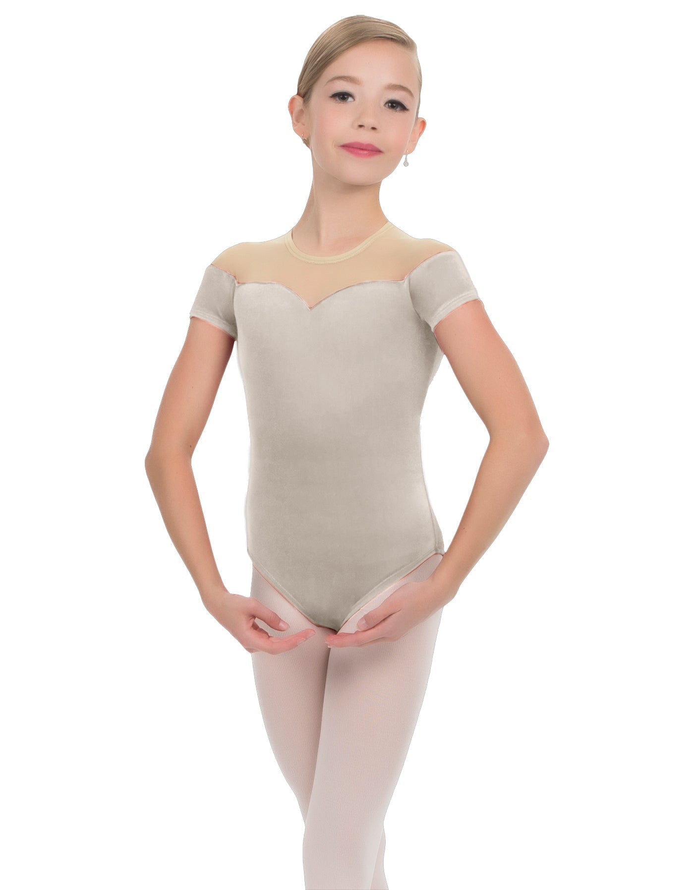 Solid Lycra Sweetheart Leotard