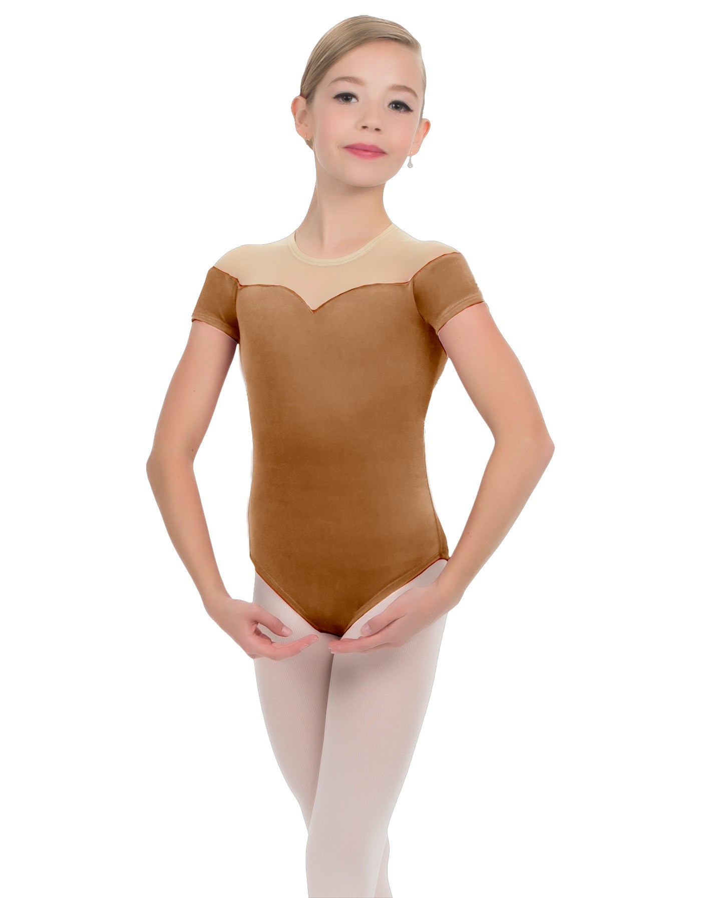 Solid Lycra Sweetheart Leotard