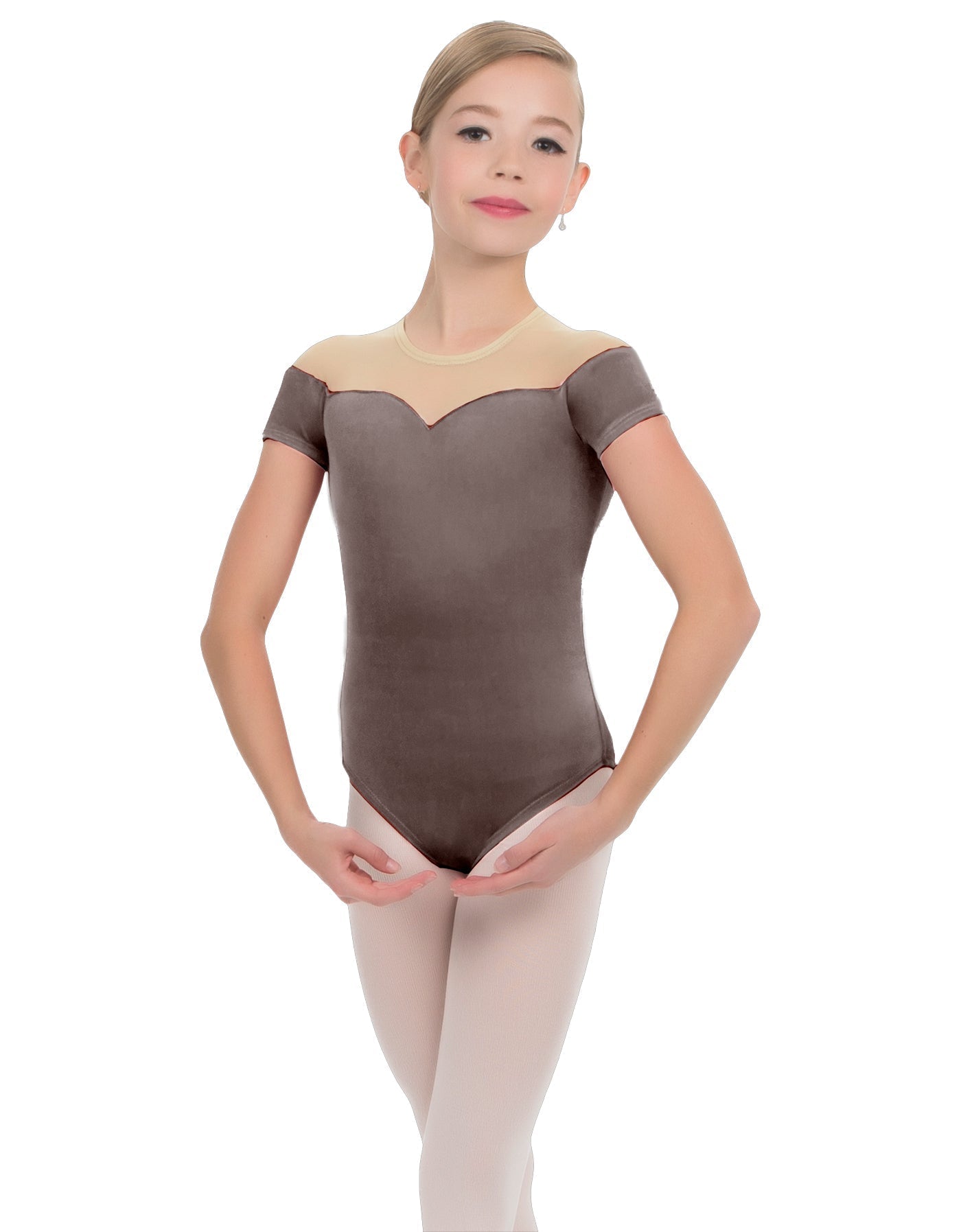Solid Lycra Sweetheart Leotard
