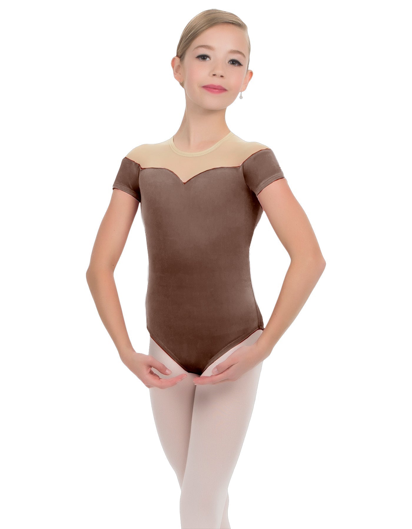Solid Lycra Sweetheart Leotard