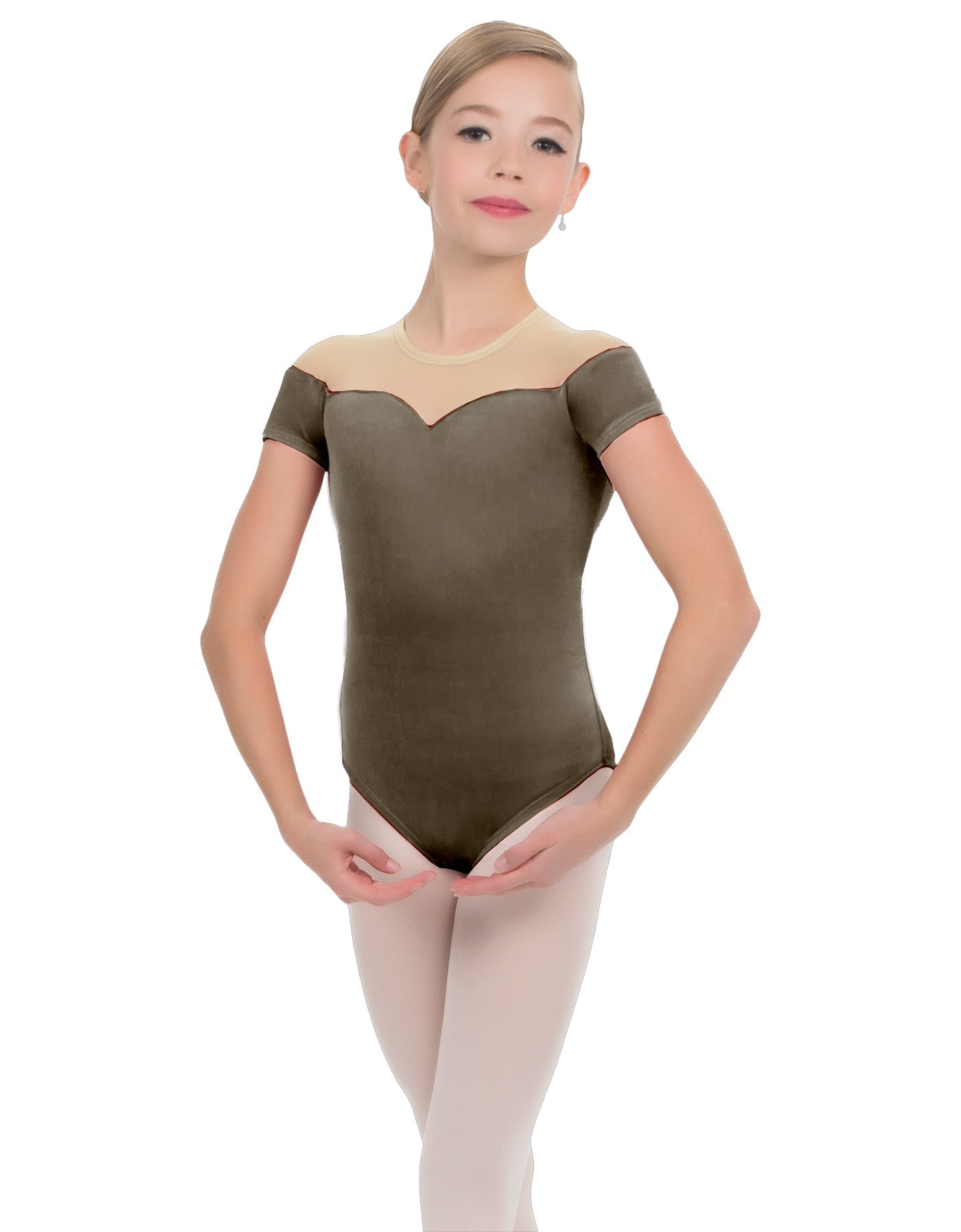 Solid Lycra Sweetheart Leotard