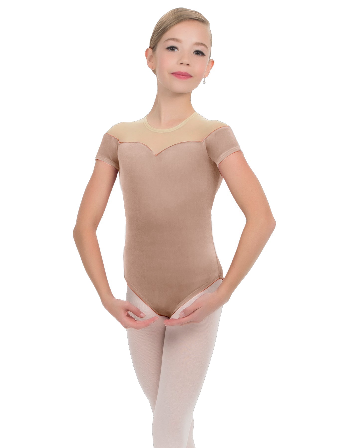 Solid Lycra Sweetheart Leotard