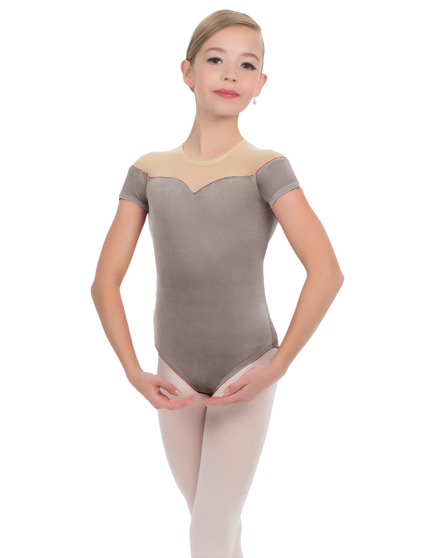 Solid Lycra Sweetheart Leotard