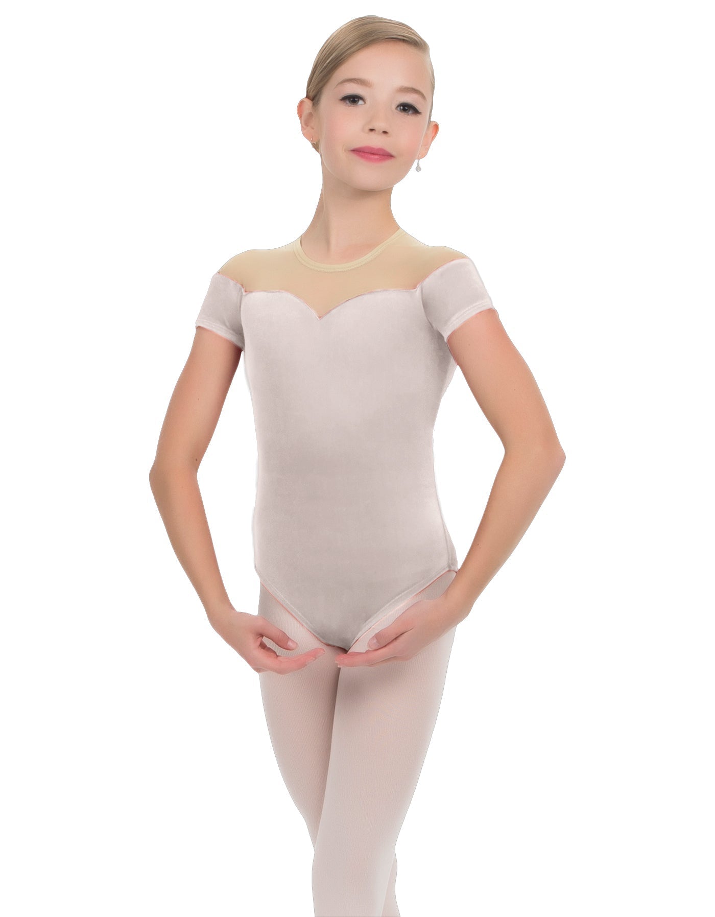 Solid Lycra Sweetheart Leotard