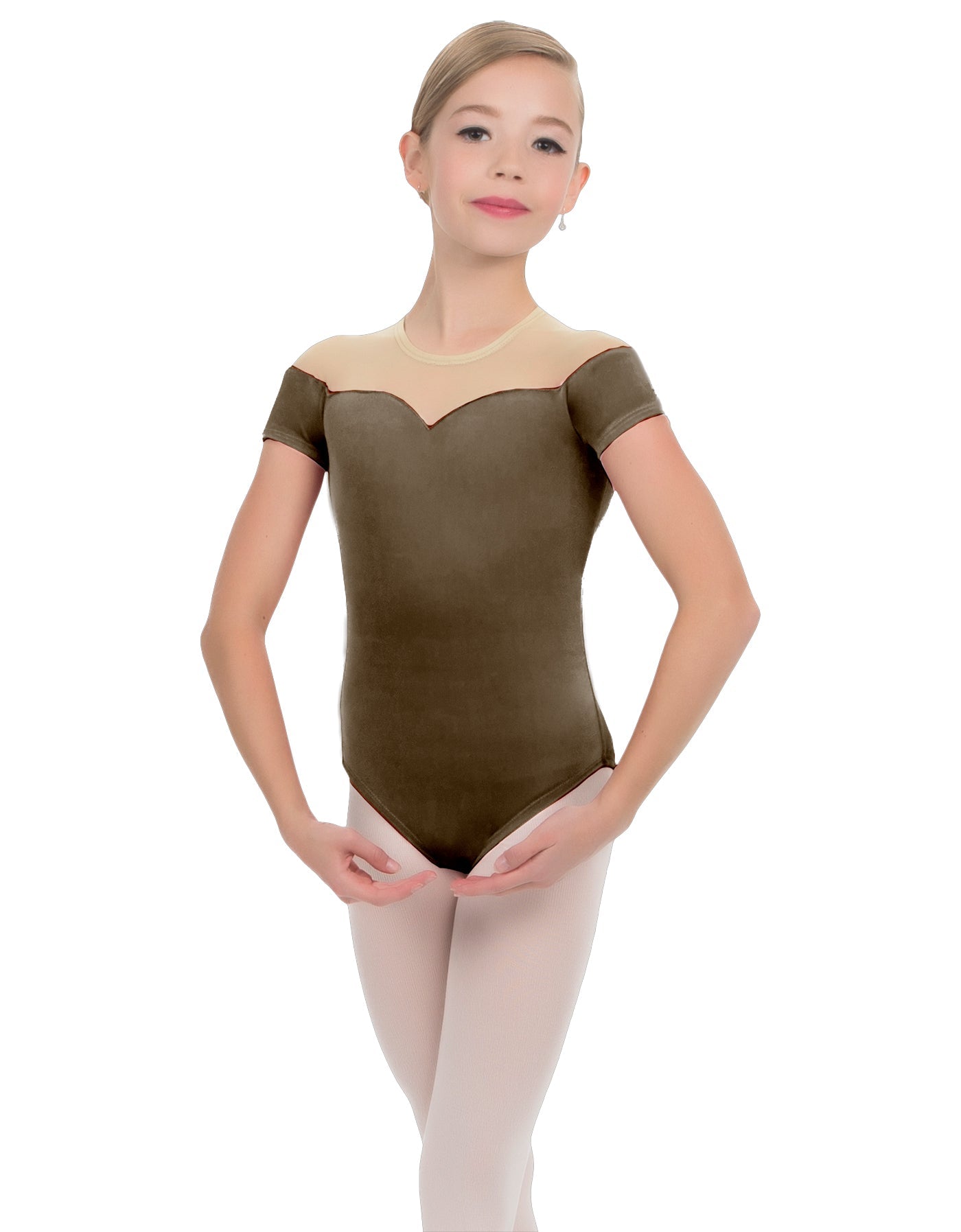 Solid Lycra Sweetheart Leotard