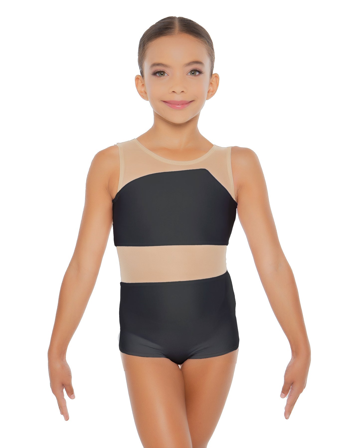 Solid Lycra Defined Biketard