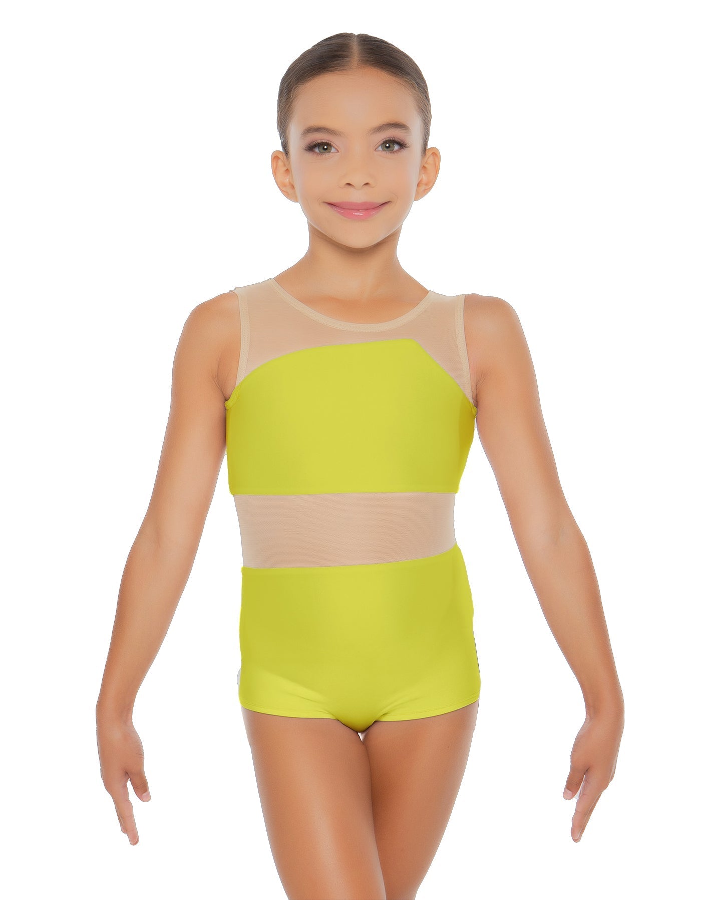 Solid Lycra Defined Biketard