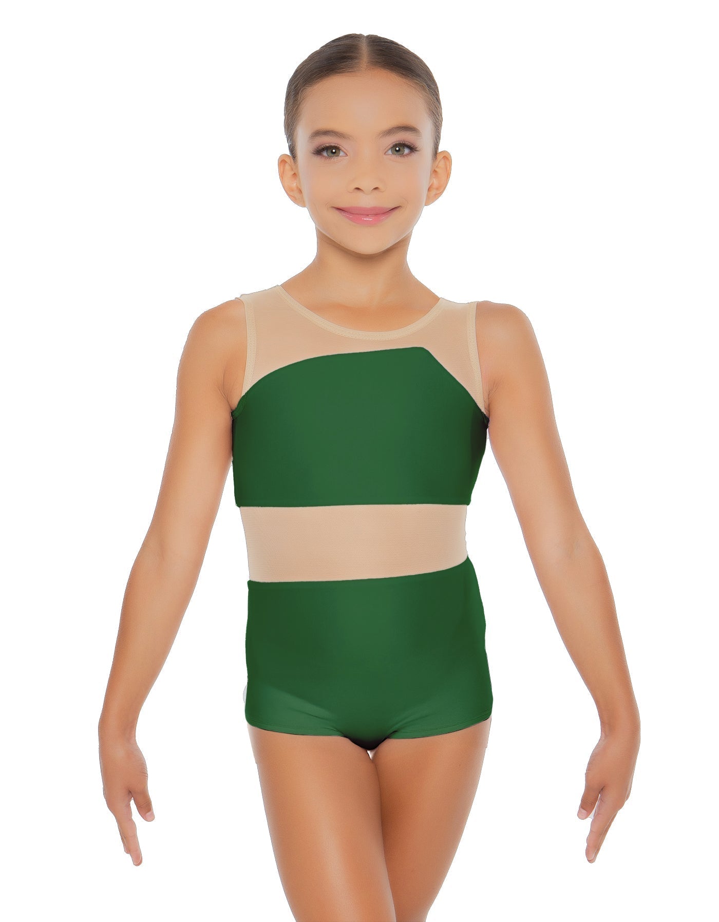 Solid Lycra Defined Biketard