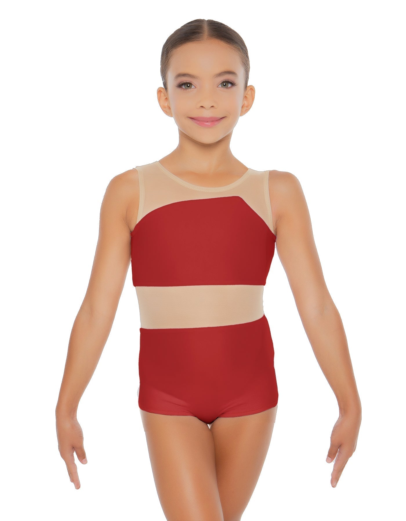 Solid Lycra Defined Biketard