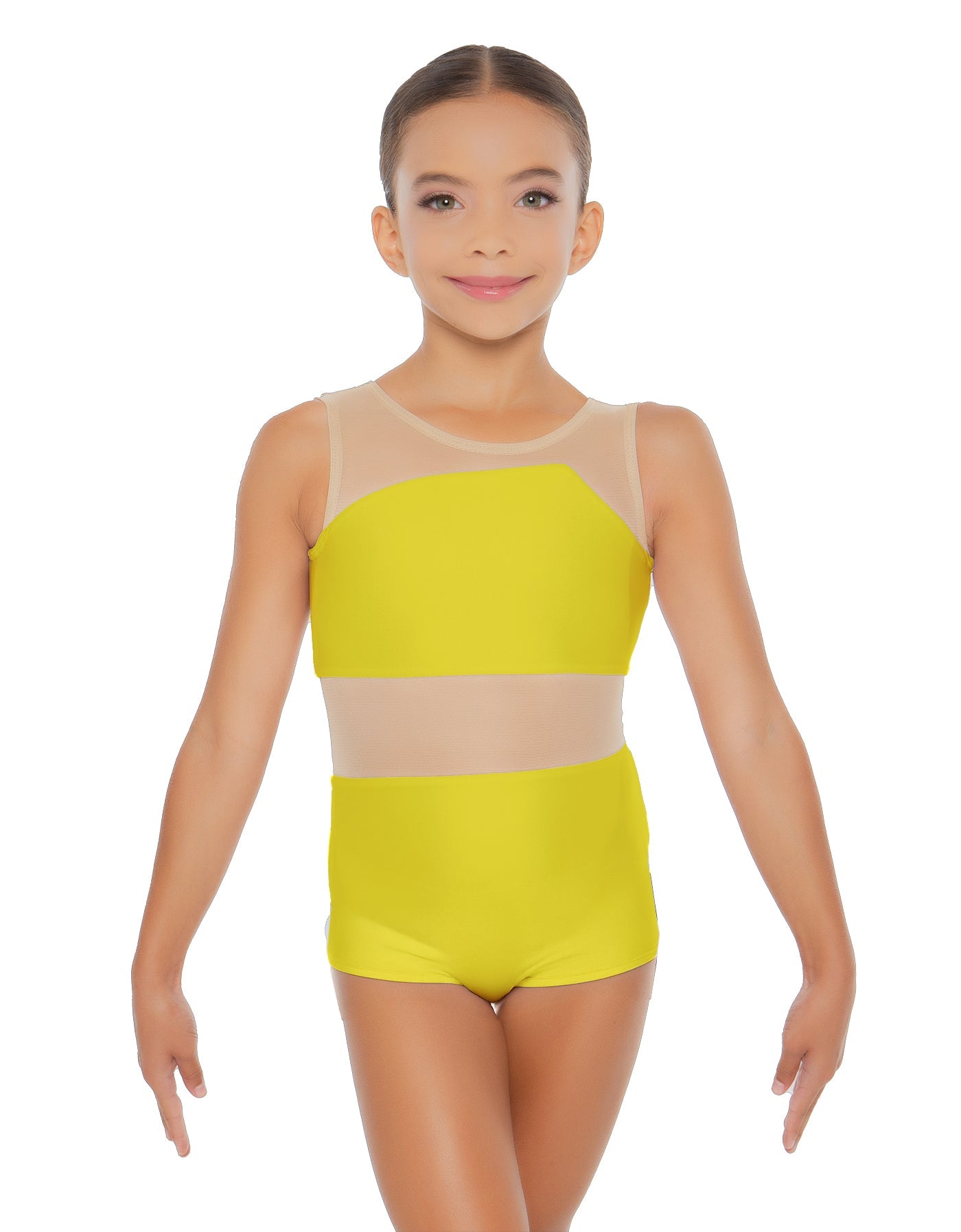Solid Lycra Defined Biketard