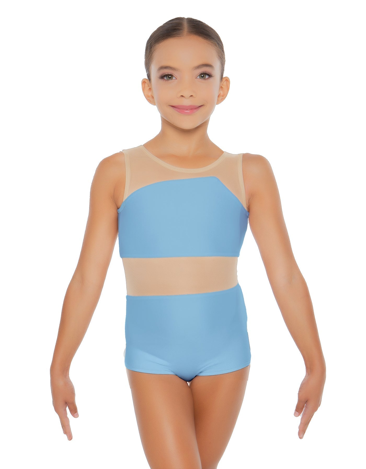 Solid Lycra Defined Biketard