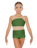Solid Lycra Defined Biketard