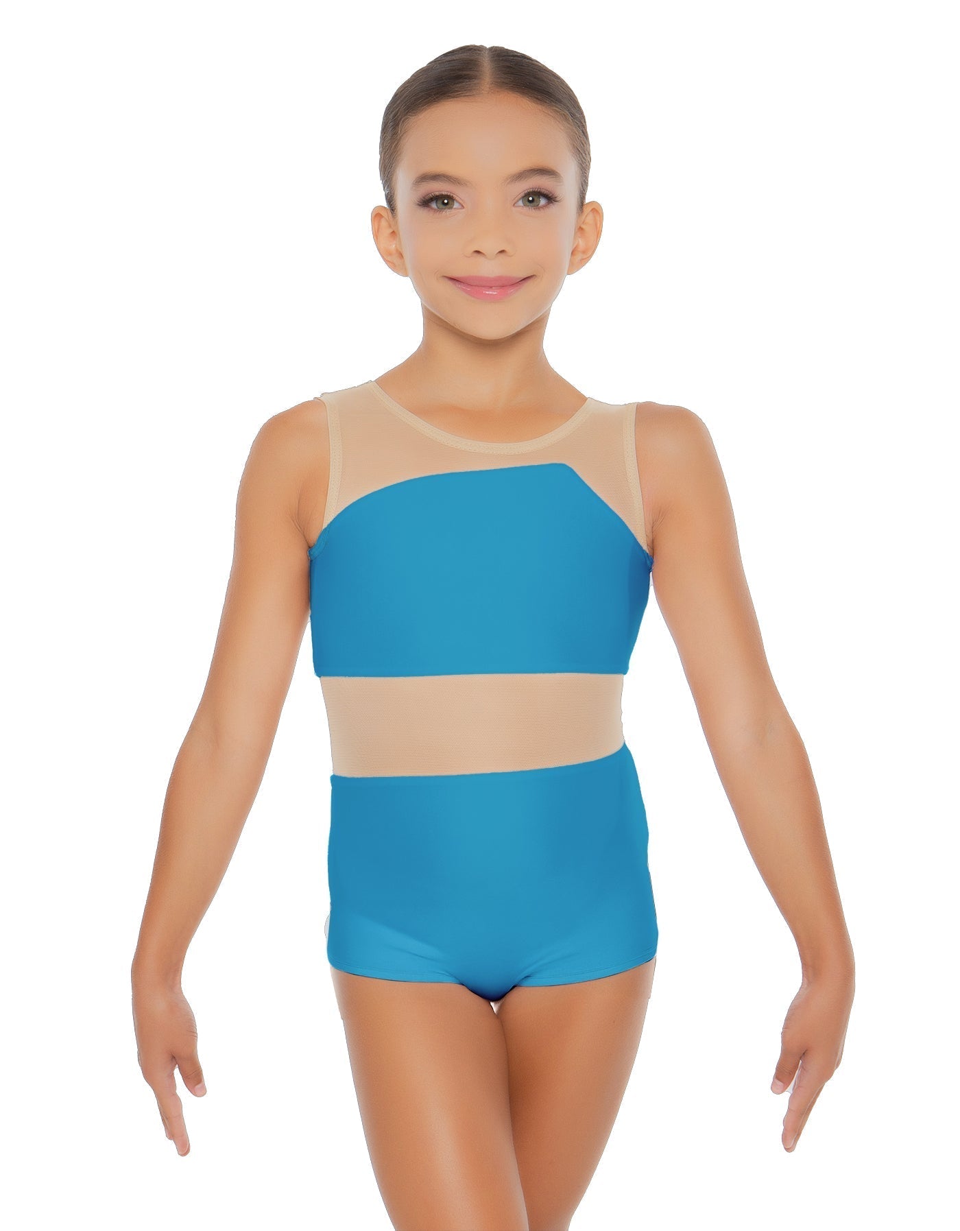 Solid Lycra Defined Biketard