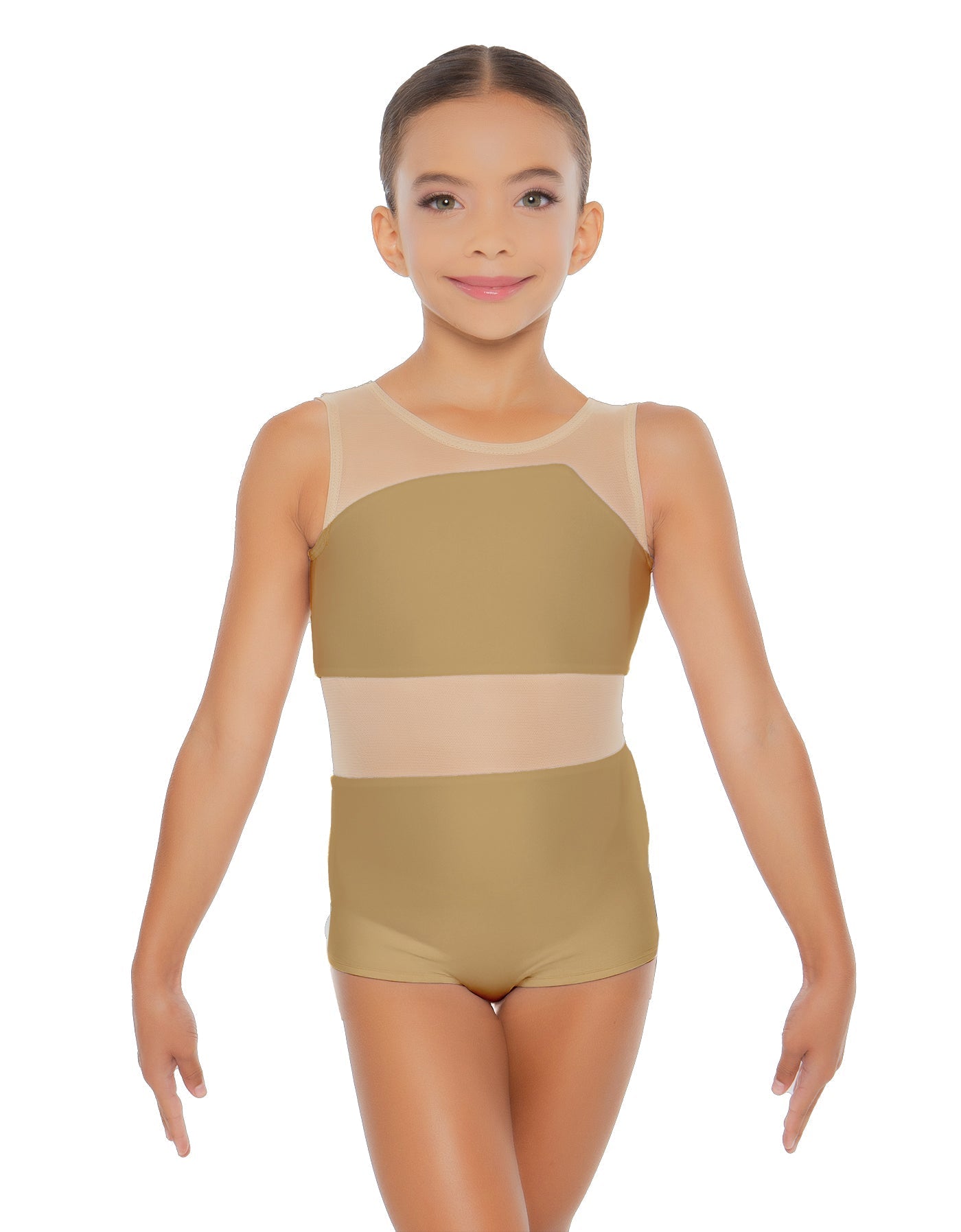 Solid Lycra Defined Biketard