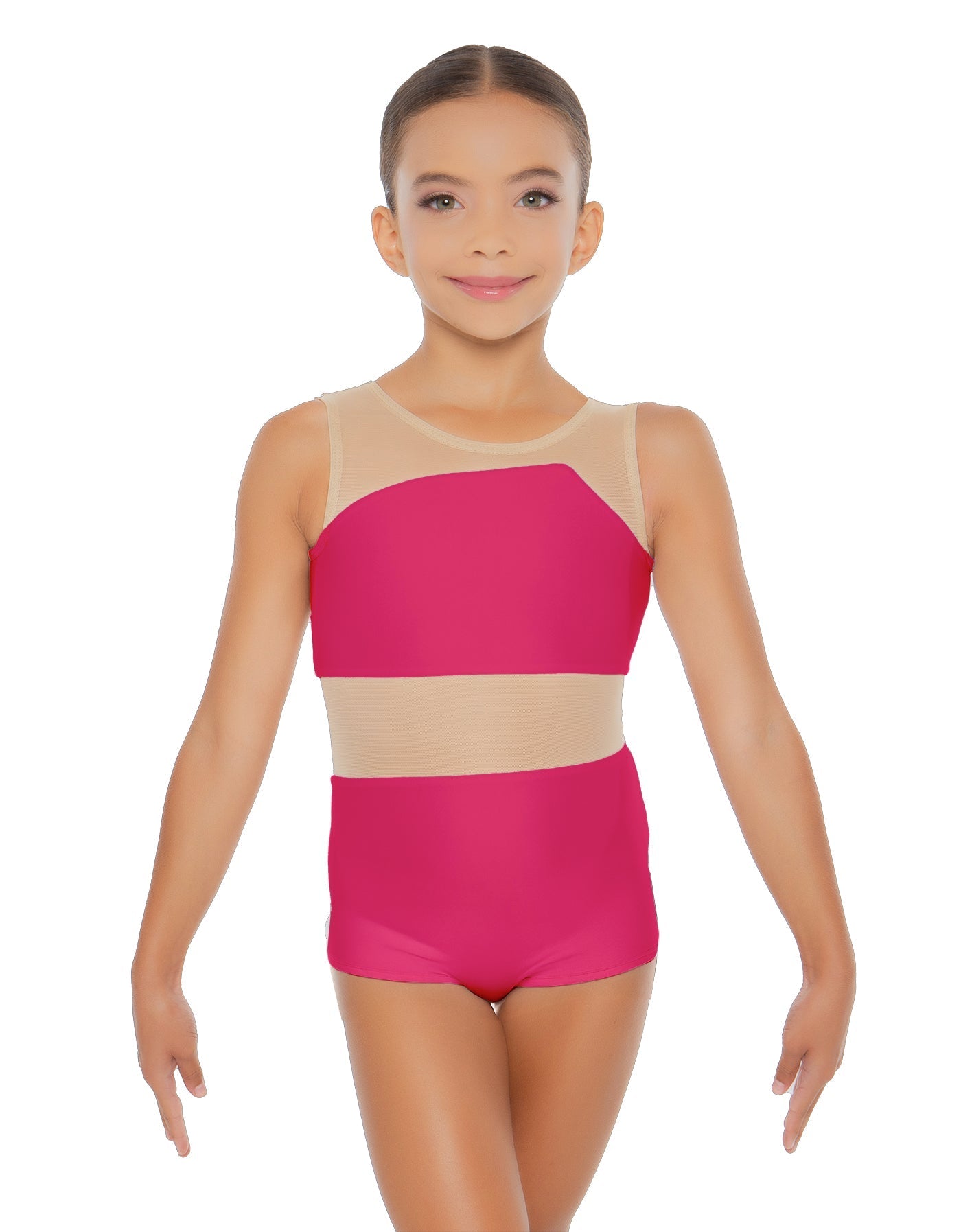 Solid Lycra Defined Biketard
