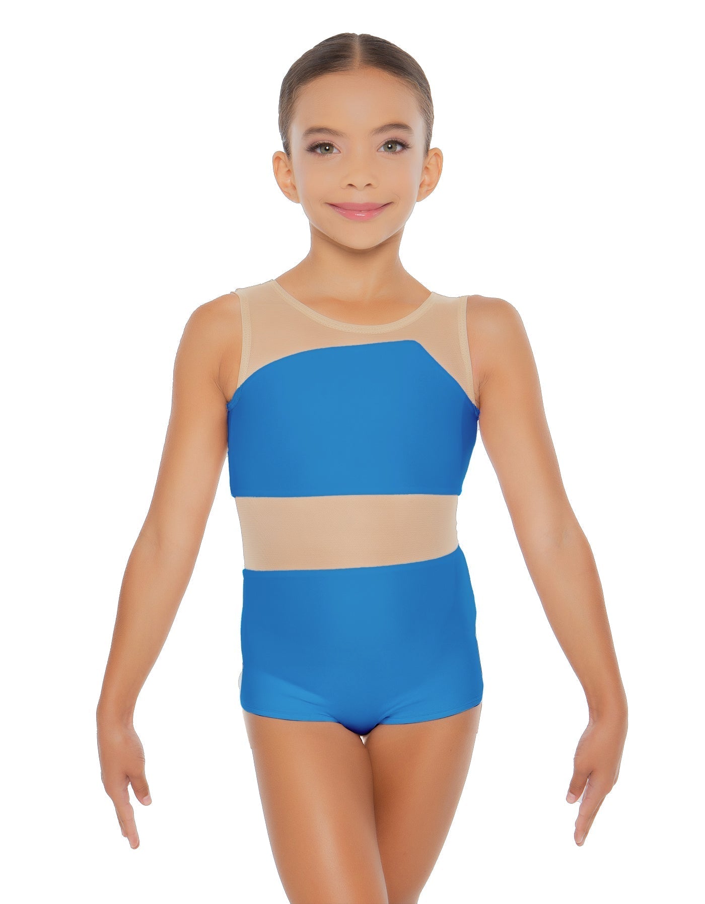 Solid Lycra Defined Biketard