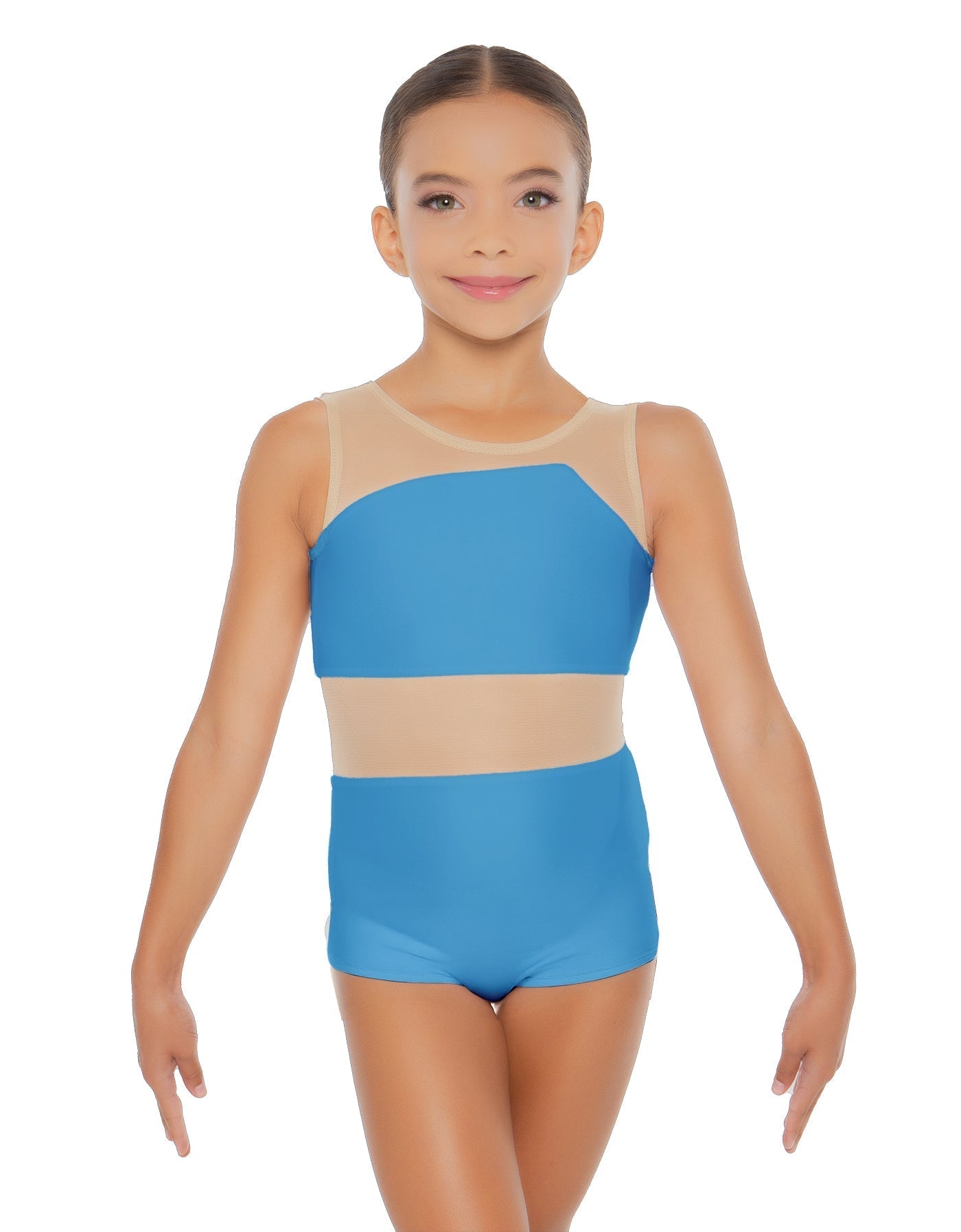Solid Lycra Defined Biketard