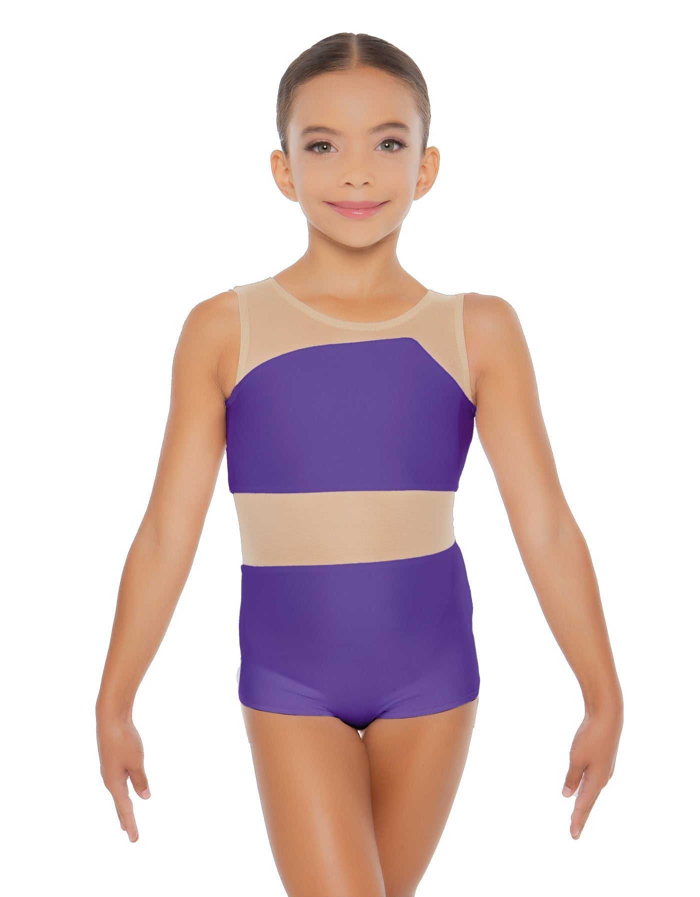 Solid Lycra Defined Biketard