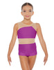 Solid Lycra Defined Biketard