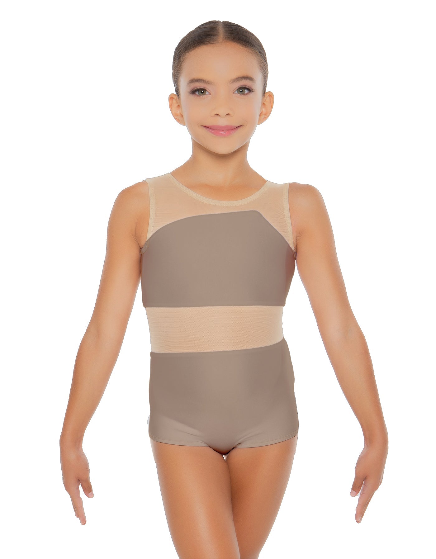 Solid Lycra Defined Biketard