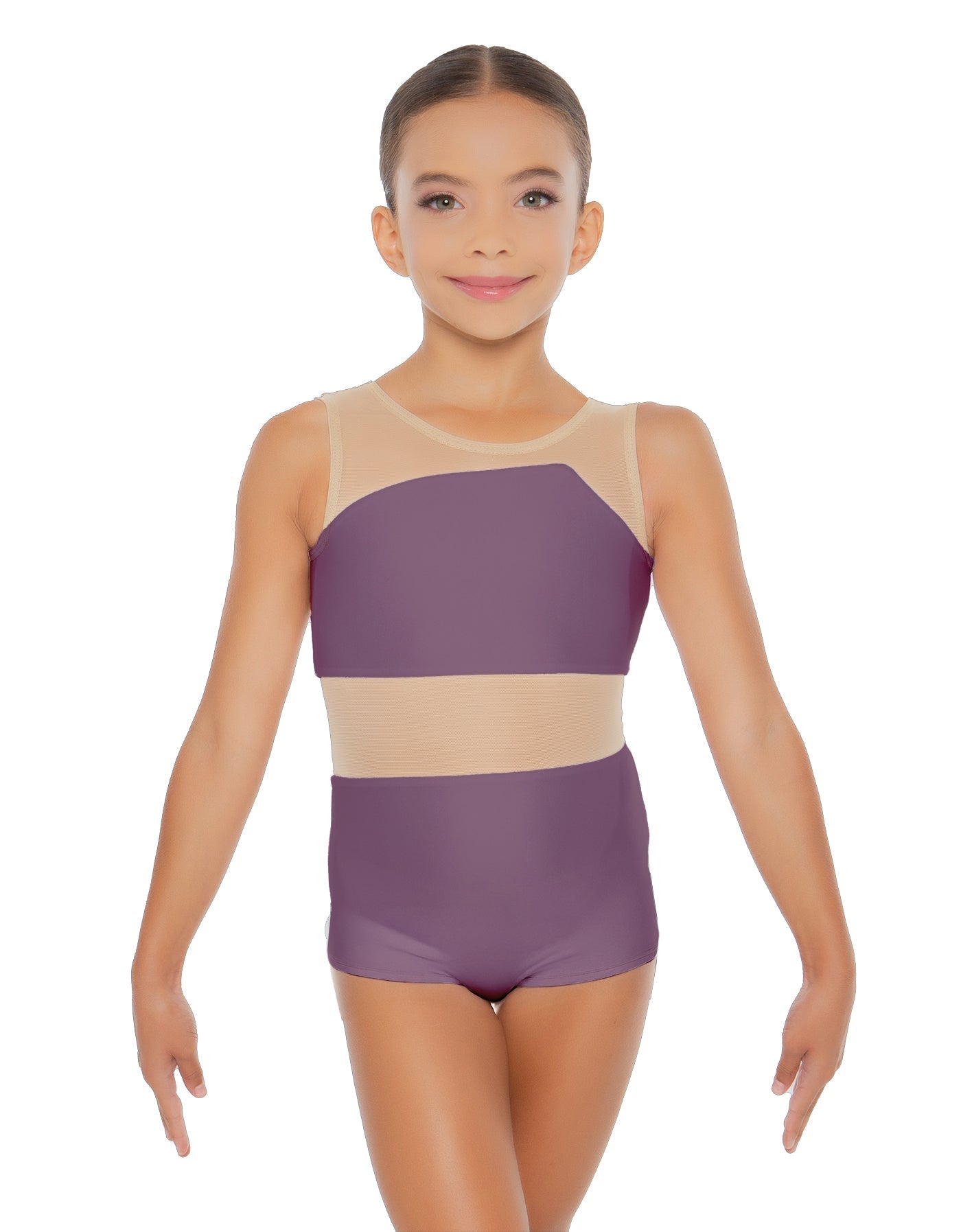 Solid Lycra Defined Biketard