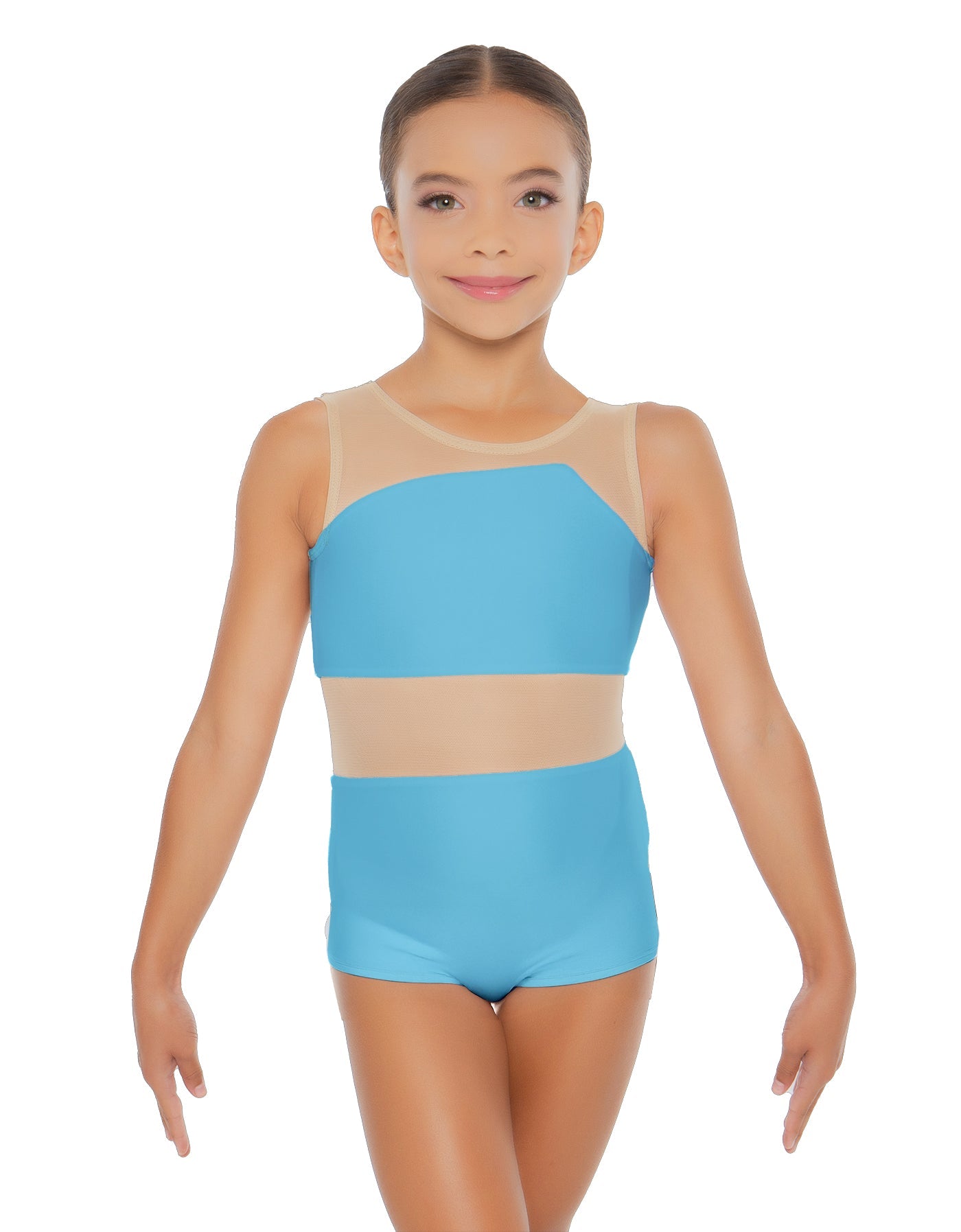 Solid Lycra Defined Biketard