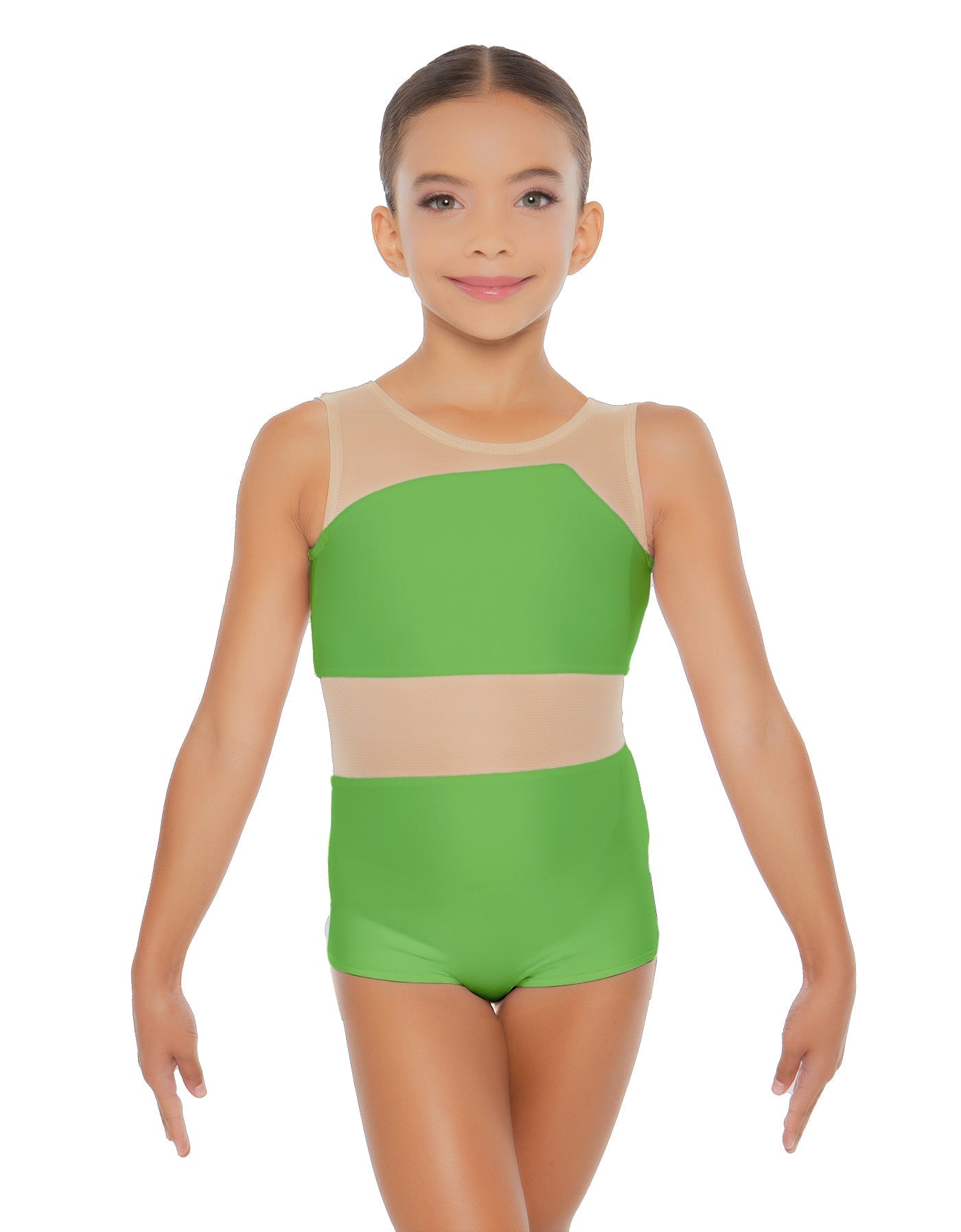 Solid Lycra Defined Biketard