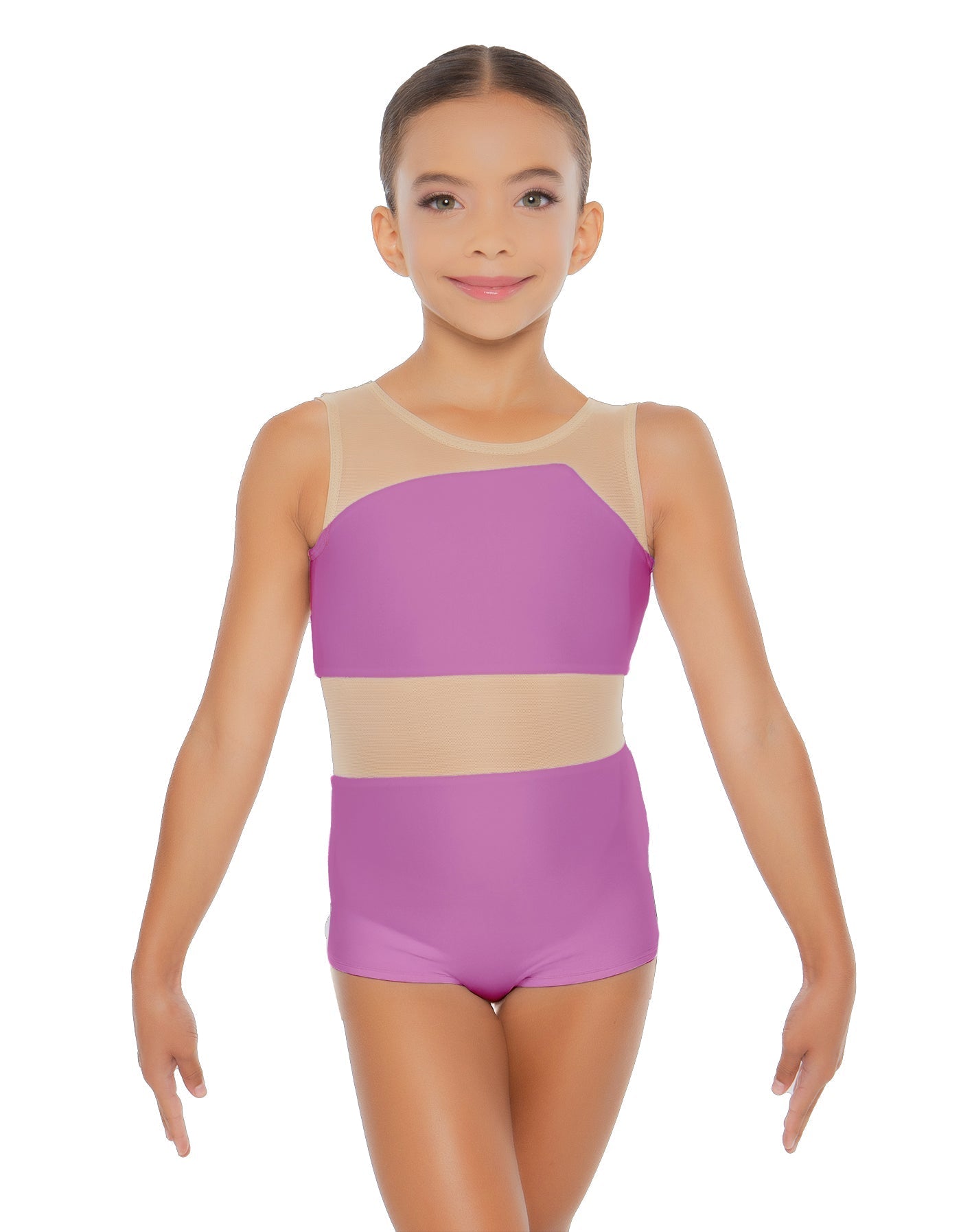 Solid Lycra Defined Biketard