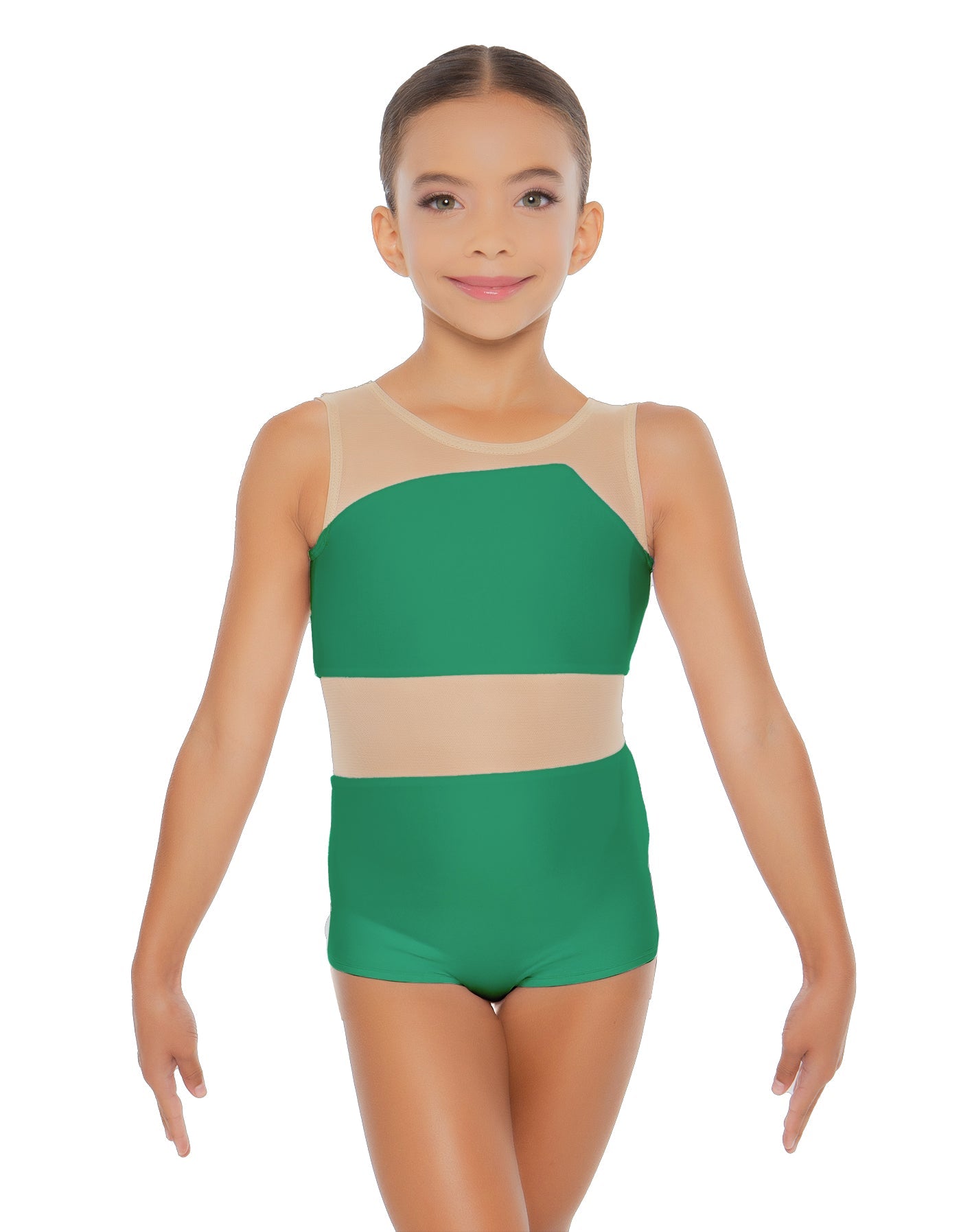 Solid Lycra Defined Biketard