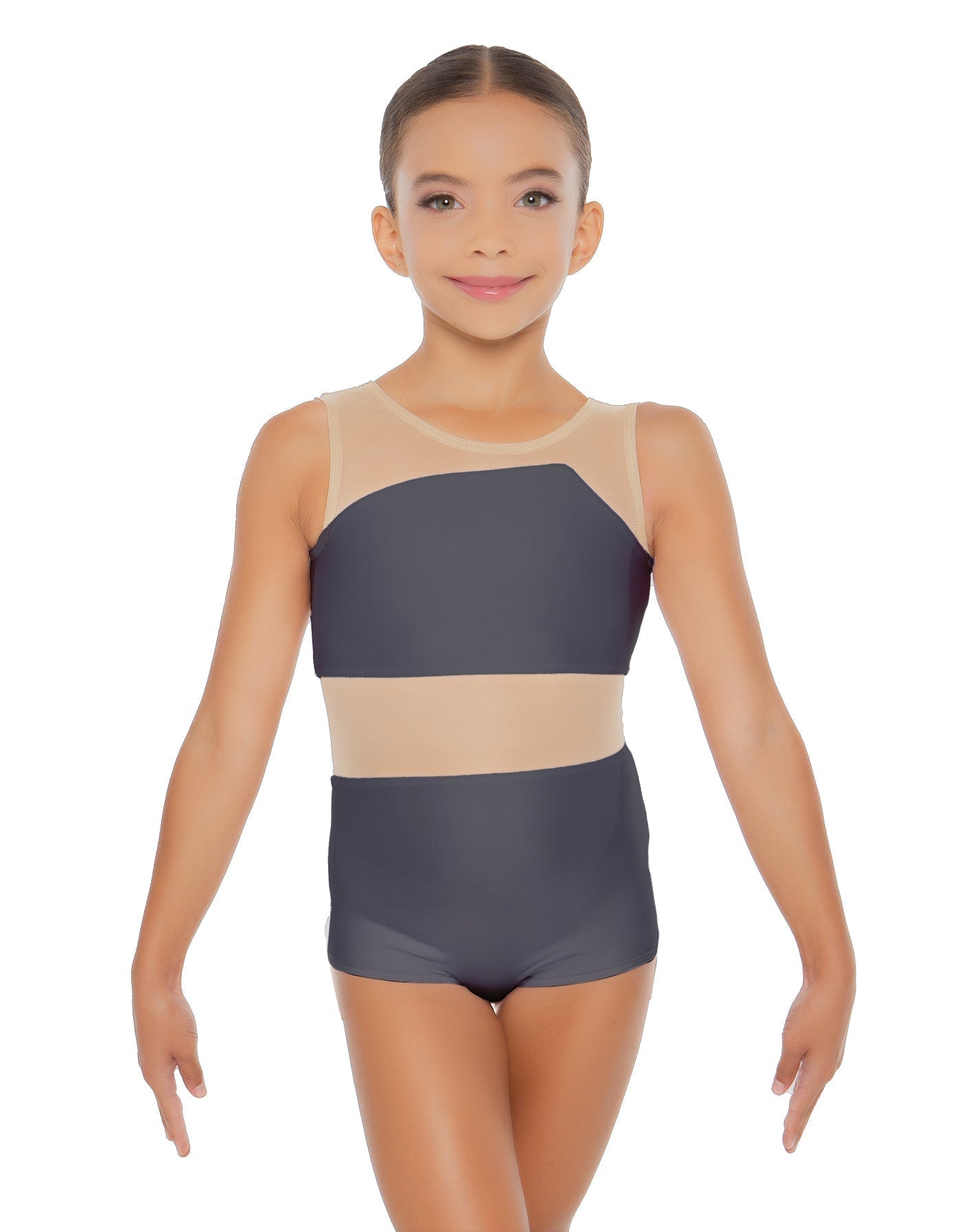 Solid Lycra Defined Biketard