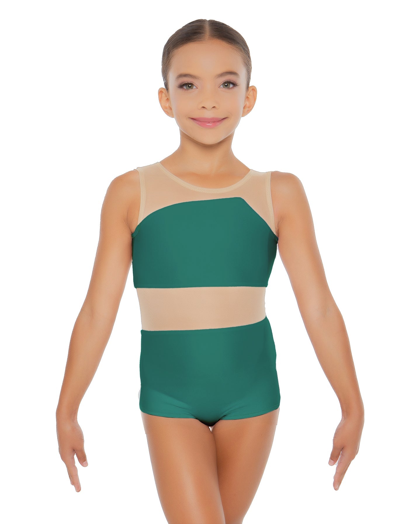Solid Lycra Defined Biketard