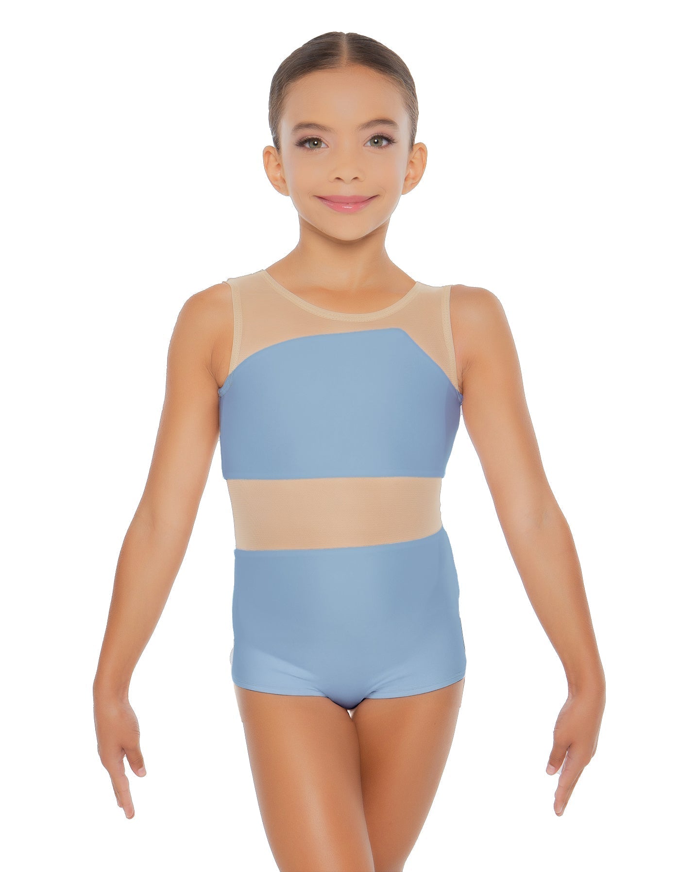 Solid Lycra Defined Biketard
