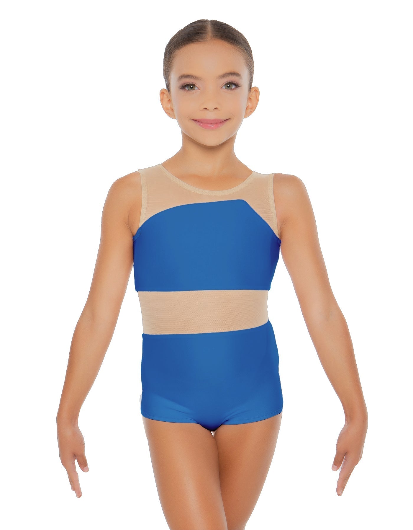 Solid Lycra Defined Biketard