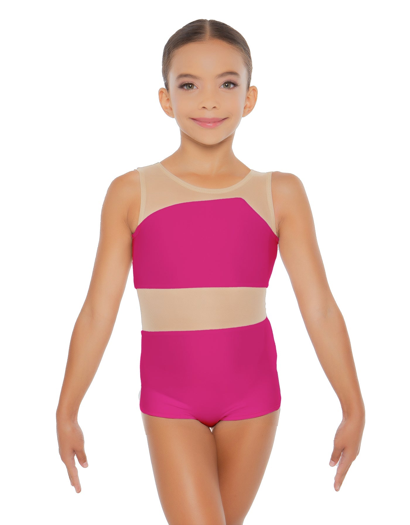 Solid Lycra Defined Biketard