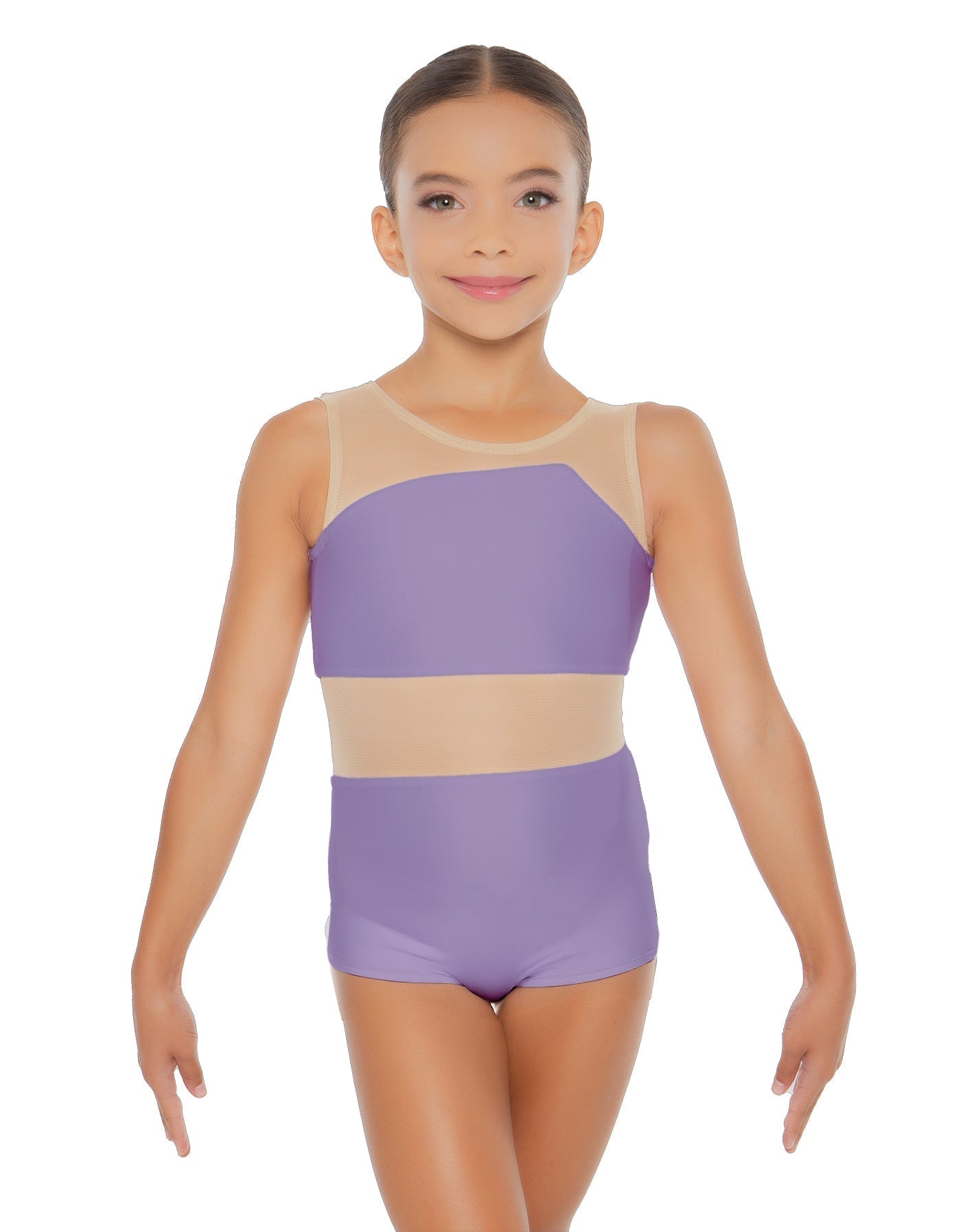 Solid Lycra Defined Biketard