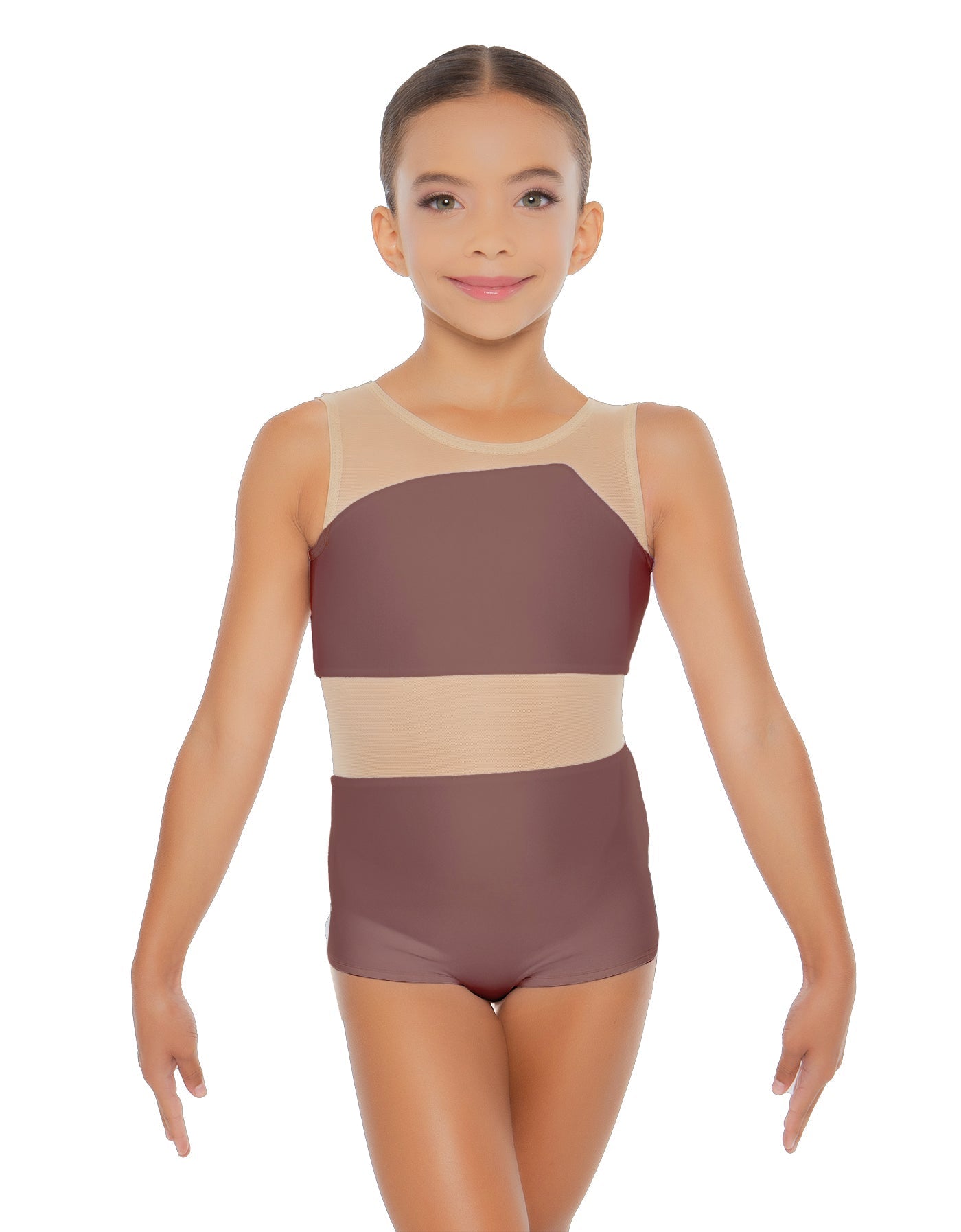 Solid Lycra Defined Biketard
